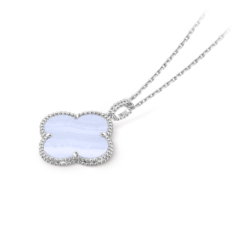 VCARP6L900 - Magic Alhambra長項鍊，1枚四葉幸運圖案