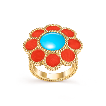 VCARPDX600 - Pâquerette ring