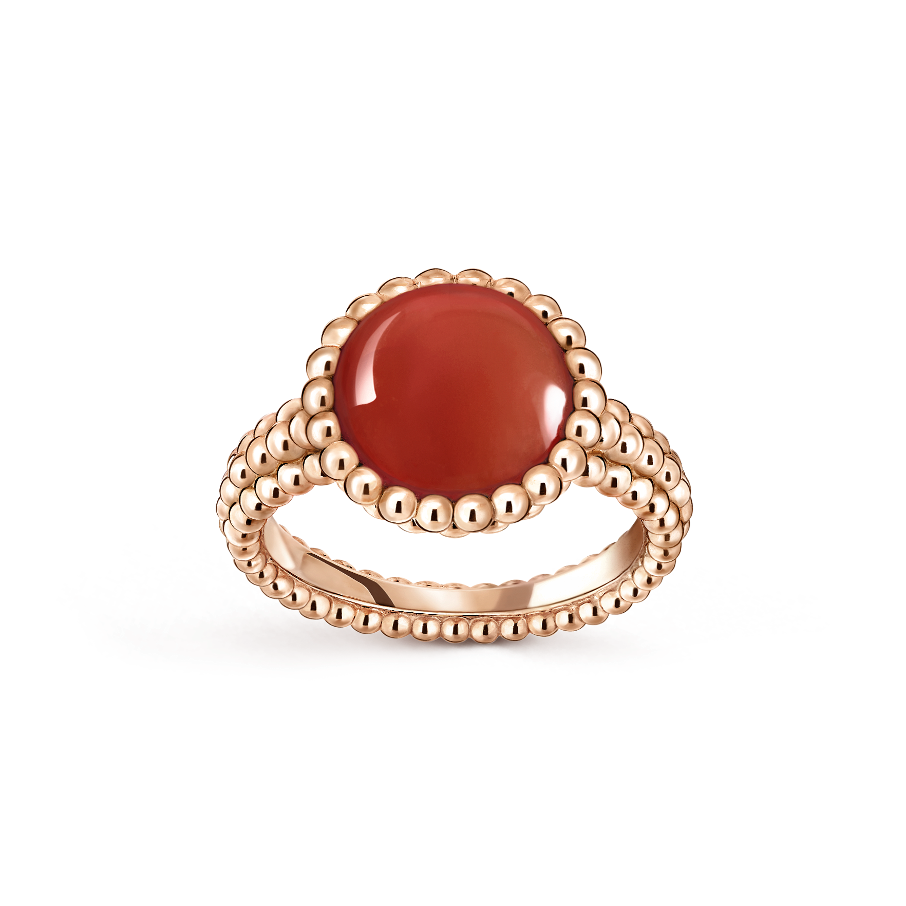 Perl e Couleurs Ring 18K Rose Gold Carnelian Van Cleef Arpels perl-e-couleurs-ring-18k-rose-gold-carnelian-van-cleef-arpels