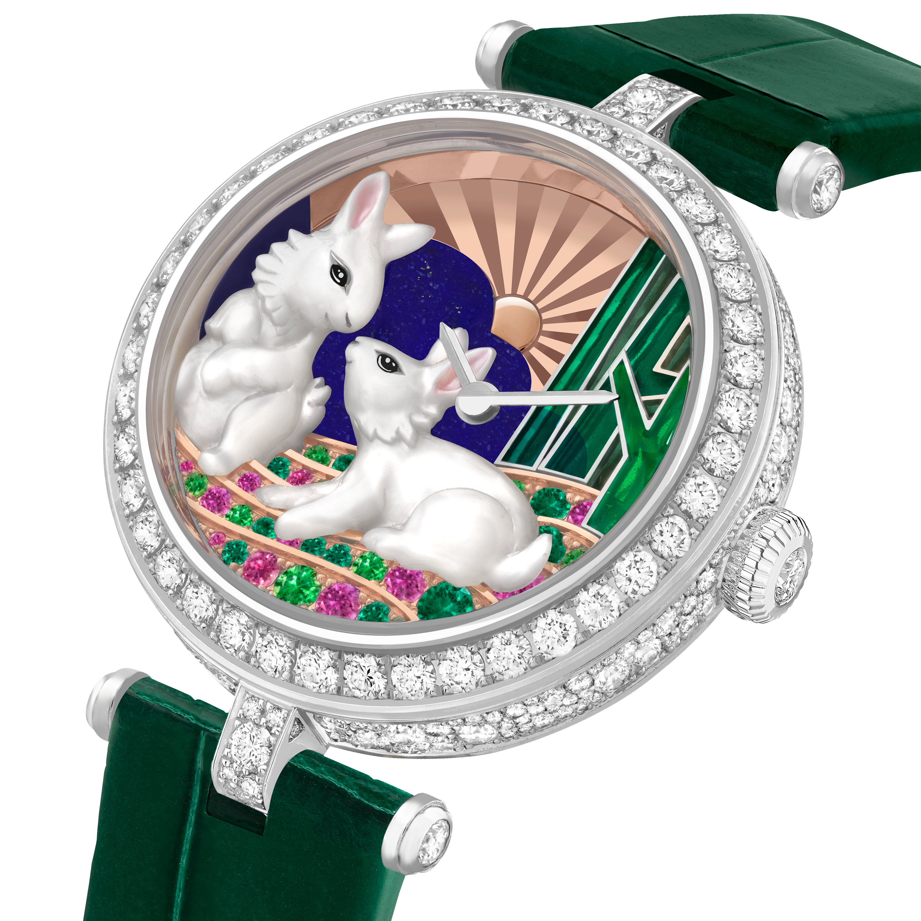 商品画像：Bonhams : VAN CLEEF & ARPELS A DIAMOND AND MULTICOLORED 1