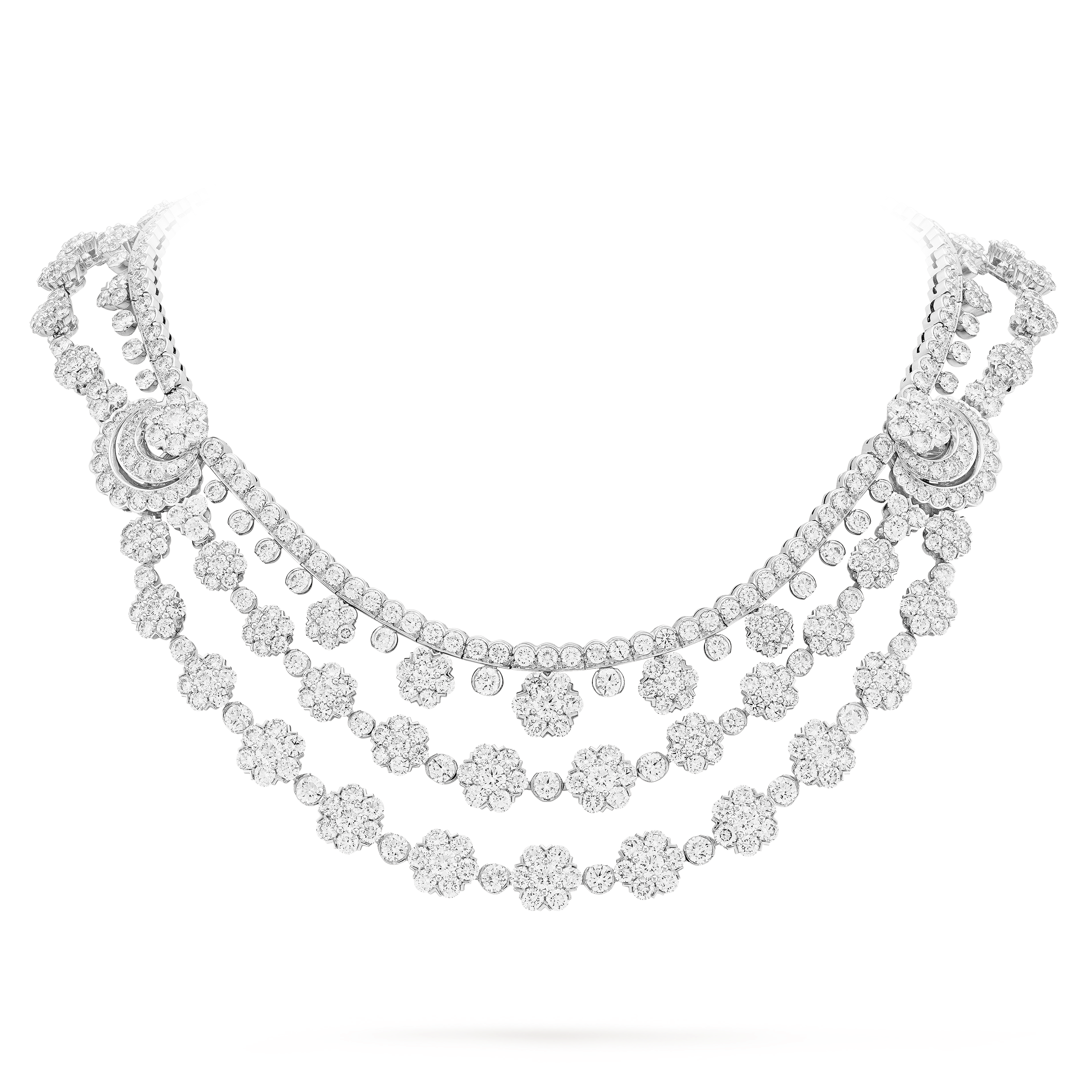 18K white gold