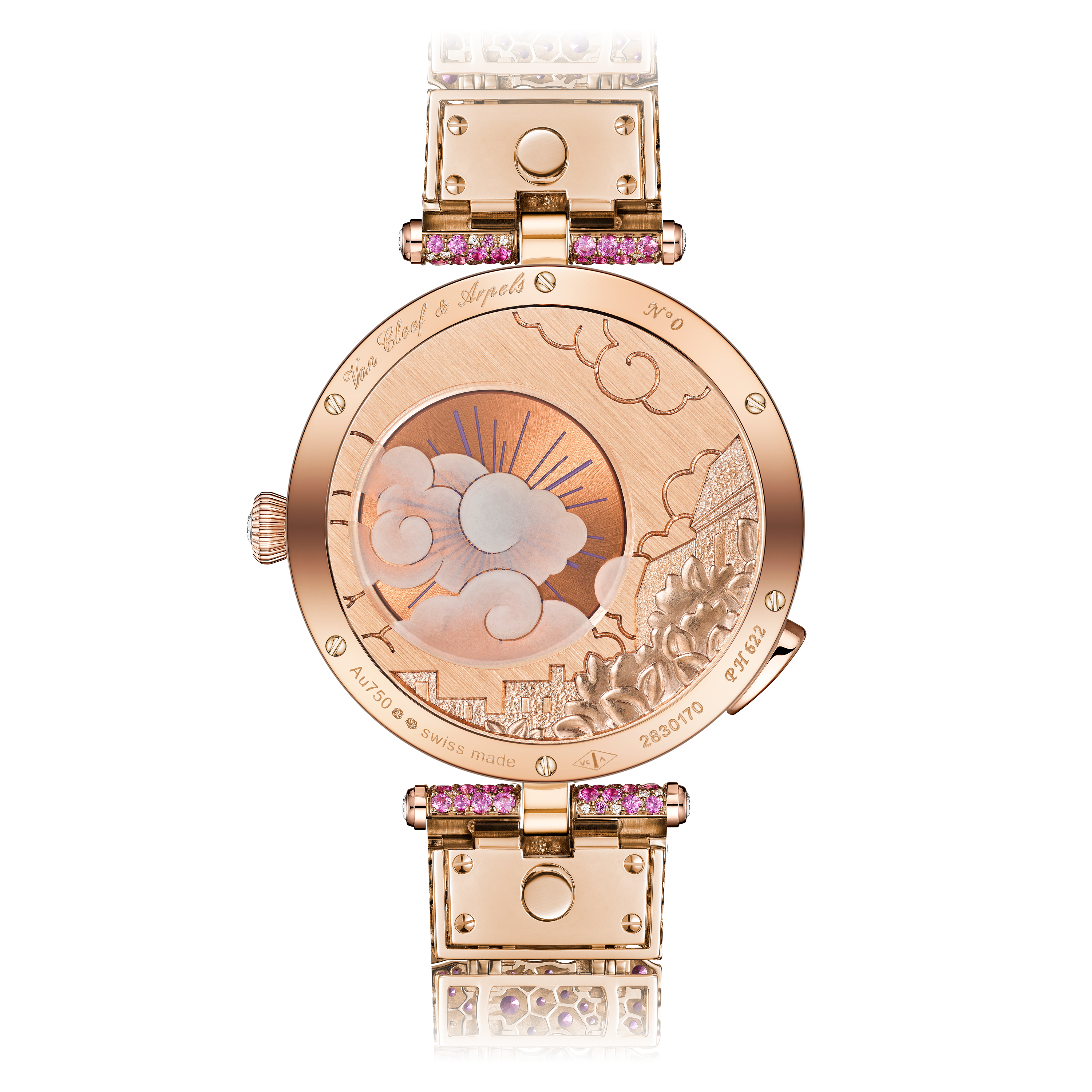 レディ アーペル ポン デ ザムルー ソワレ ウォッチ 18K ローズ