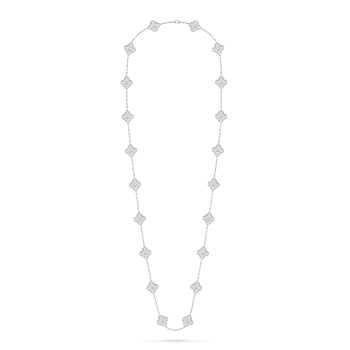VCARA43300 - Vintage Alhambra long necklace, 20 motifs