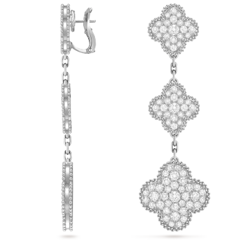 solid pavé hoops reference image