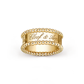VCARO3Y600 - Perlée signature ring