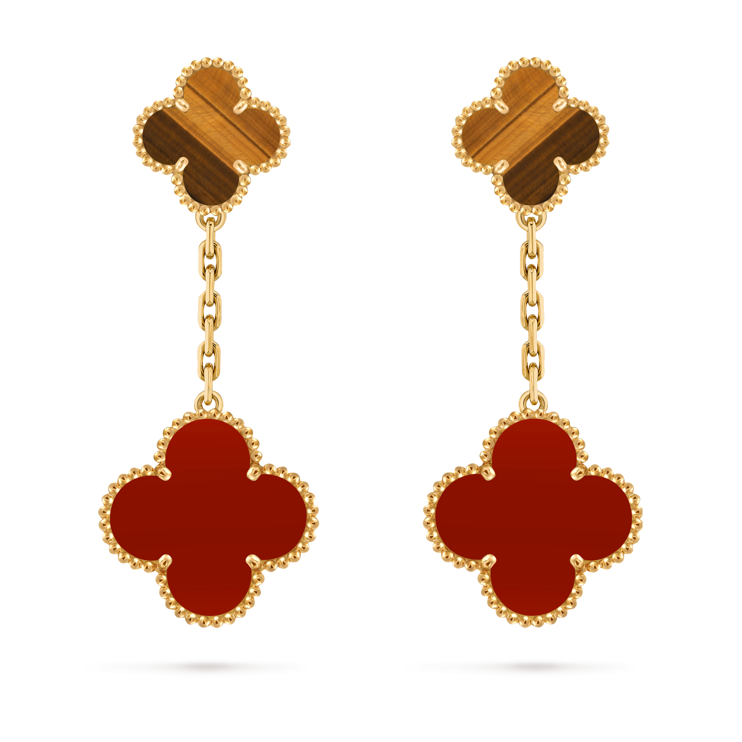 マジック アルハンブラ イヤリング\r2モチーフ Van Cleef&Arpels】マジック アルハンブラ 2モチーフ (Van Cleef