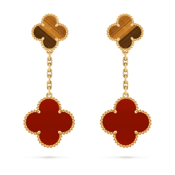 VCARN5JR00 - Boucles d’oreilles Magic Alhambra 2 motifs