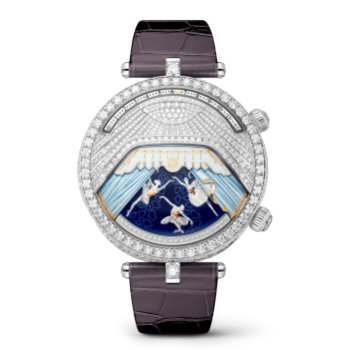VCARPEX900 - Uhr Lady Arpels Ballerine Musicale Diamant