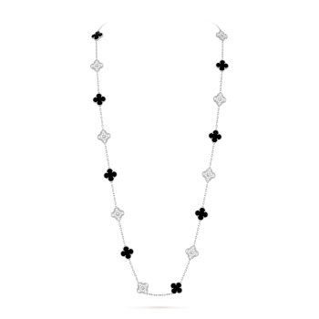 Van Cleef & Arpels ヴィンテージアルハンブラ ネックレス ヴィンテージ アルハンブラ ロングネックレス、20モチーフ 18K