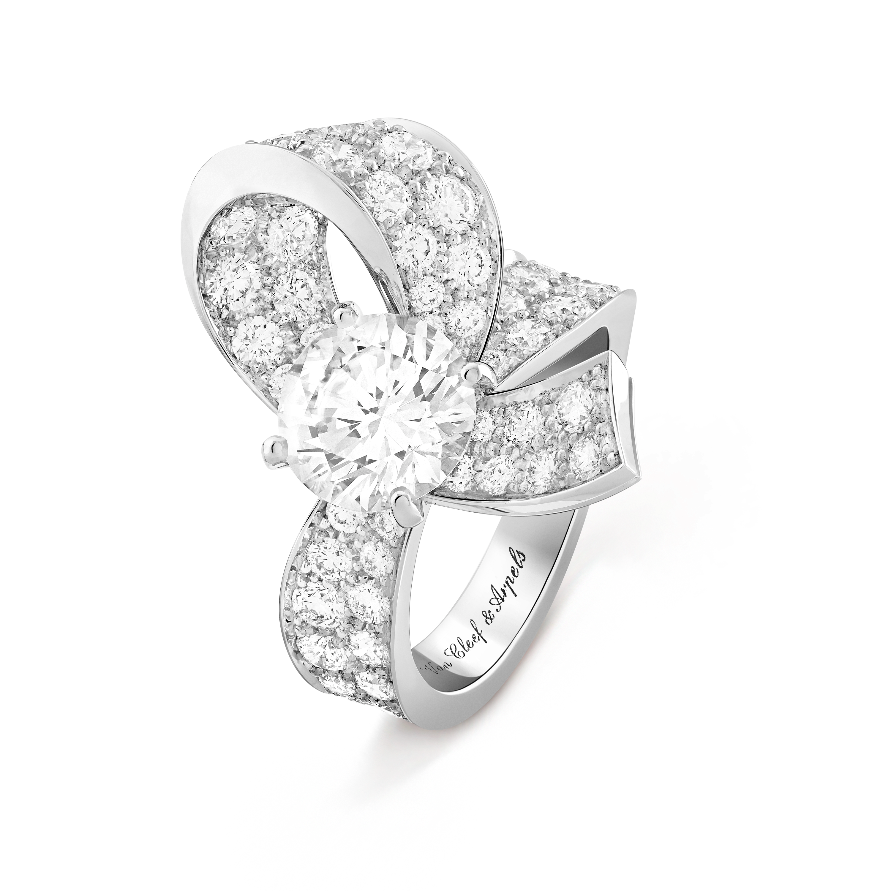 Van cleef solitaire sale
