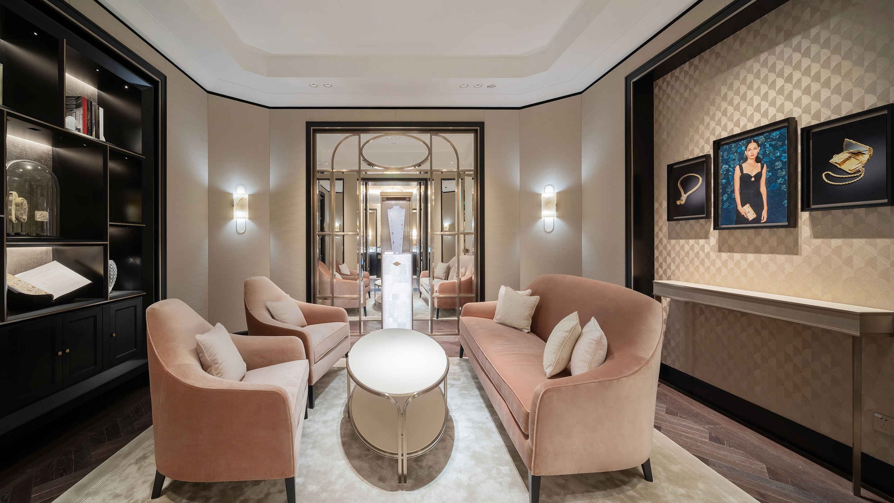 Suzhou Matro, picture of the boutique's poetic salon, Van Cleef & Arpels.
