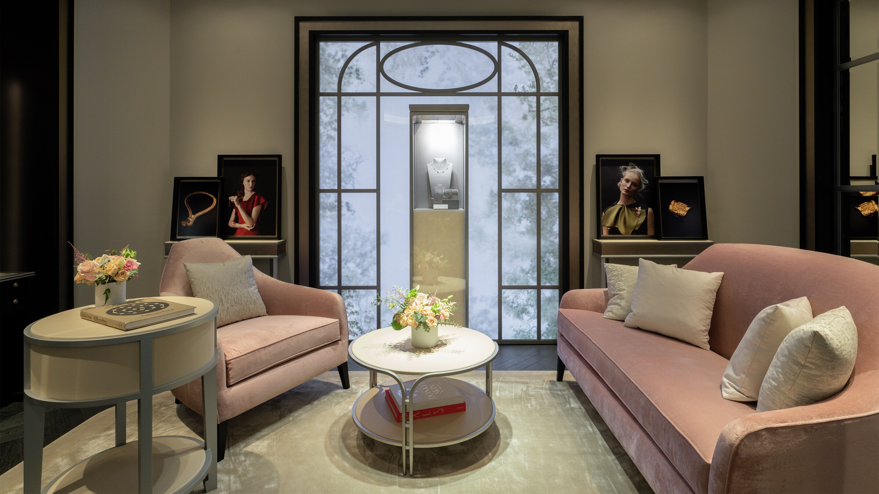 naples waterside shops boutique present living room view, Van Cleef & Arpels