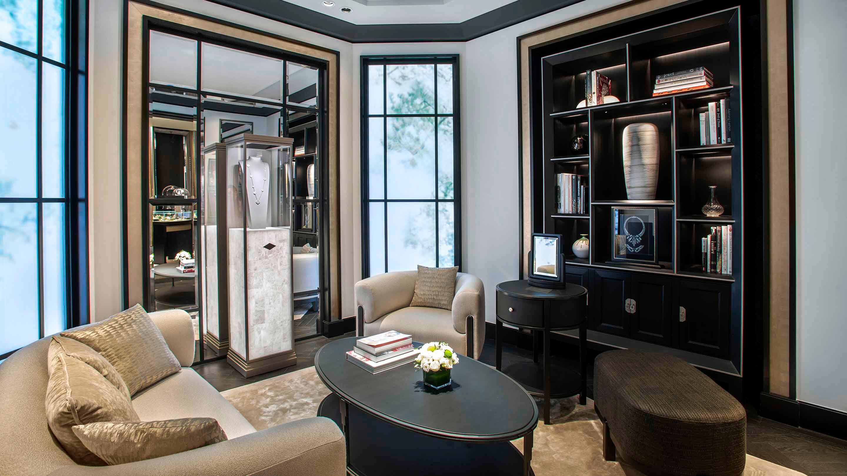 Shenzen Bay present the salon view, Van Cleef & Arpels.