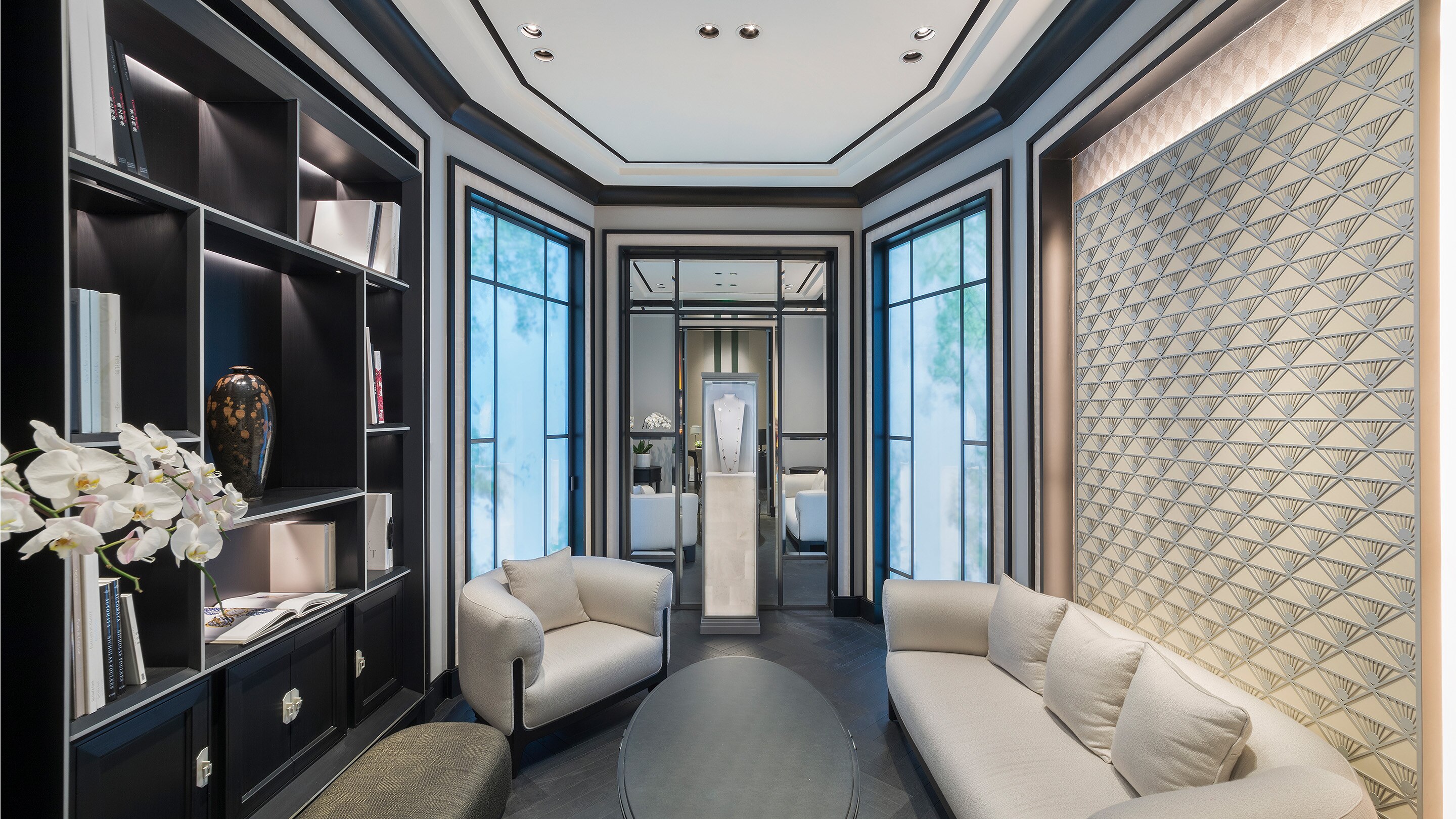 Changsha IFS present the interior view, Van Cleef and Arpels.