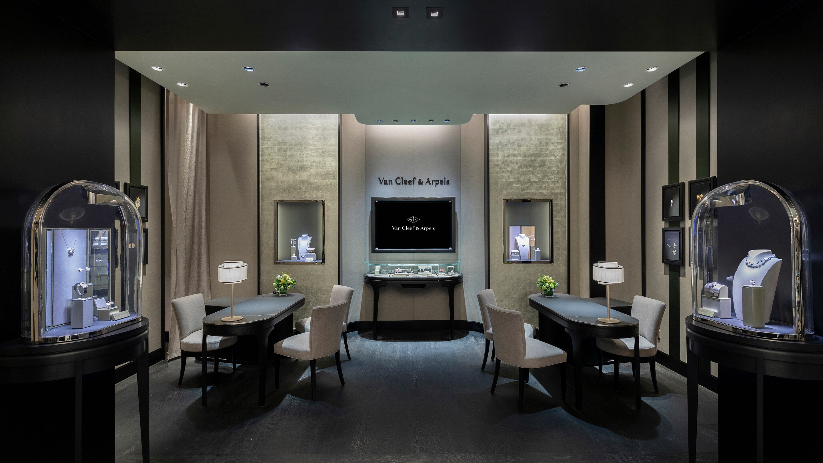shanghai plaza 66 boutique present main area view, Van Cleef & Arpels