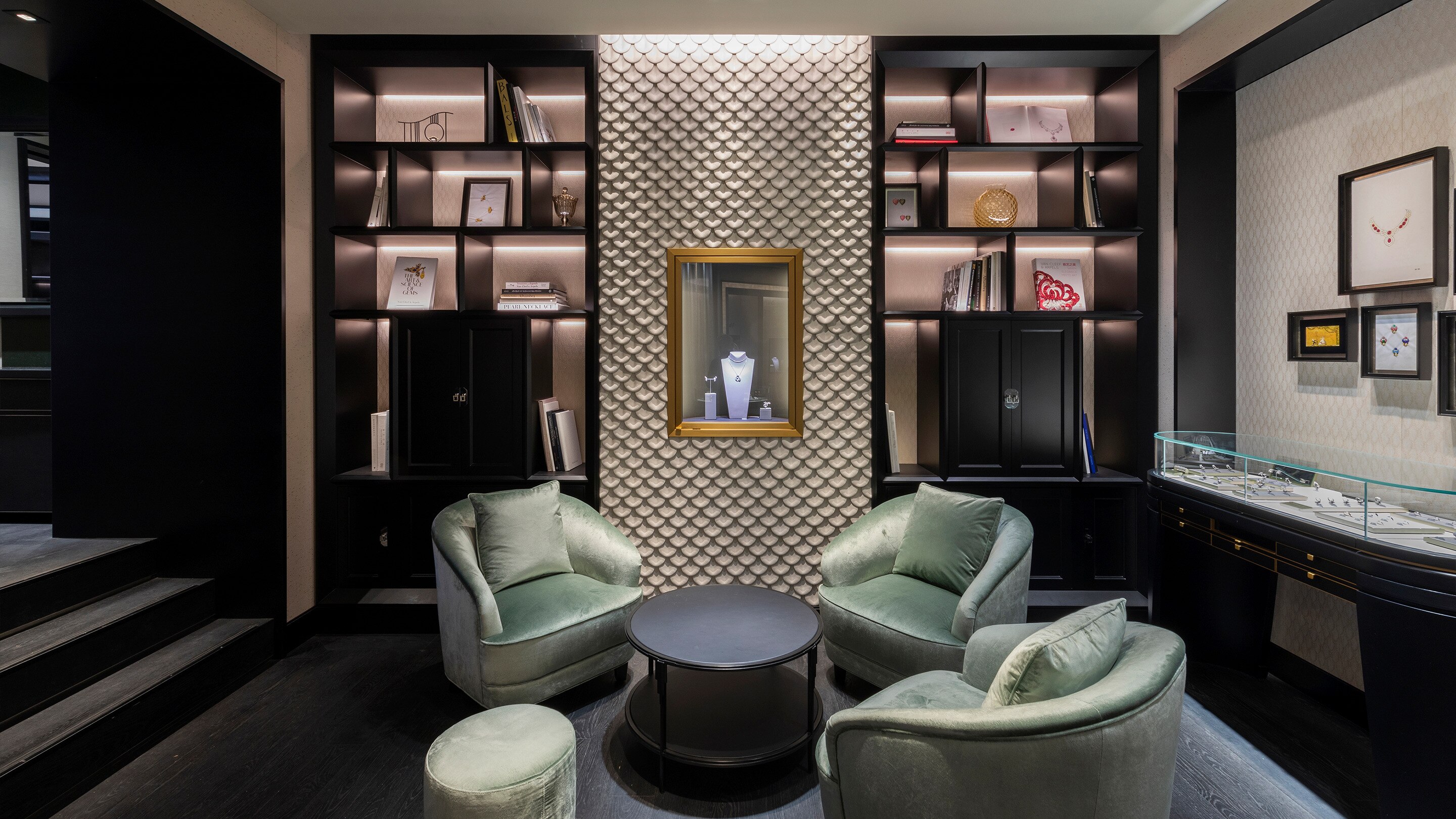 shanghai plaza 66 boutique present bridal room view, Van Cleef & Arpels