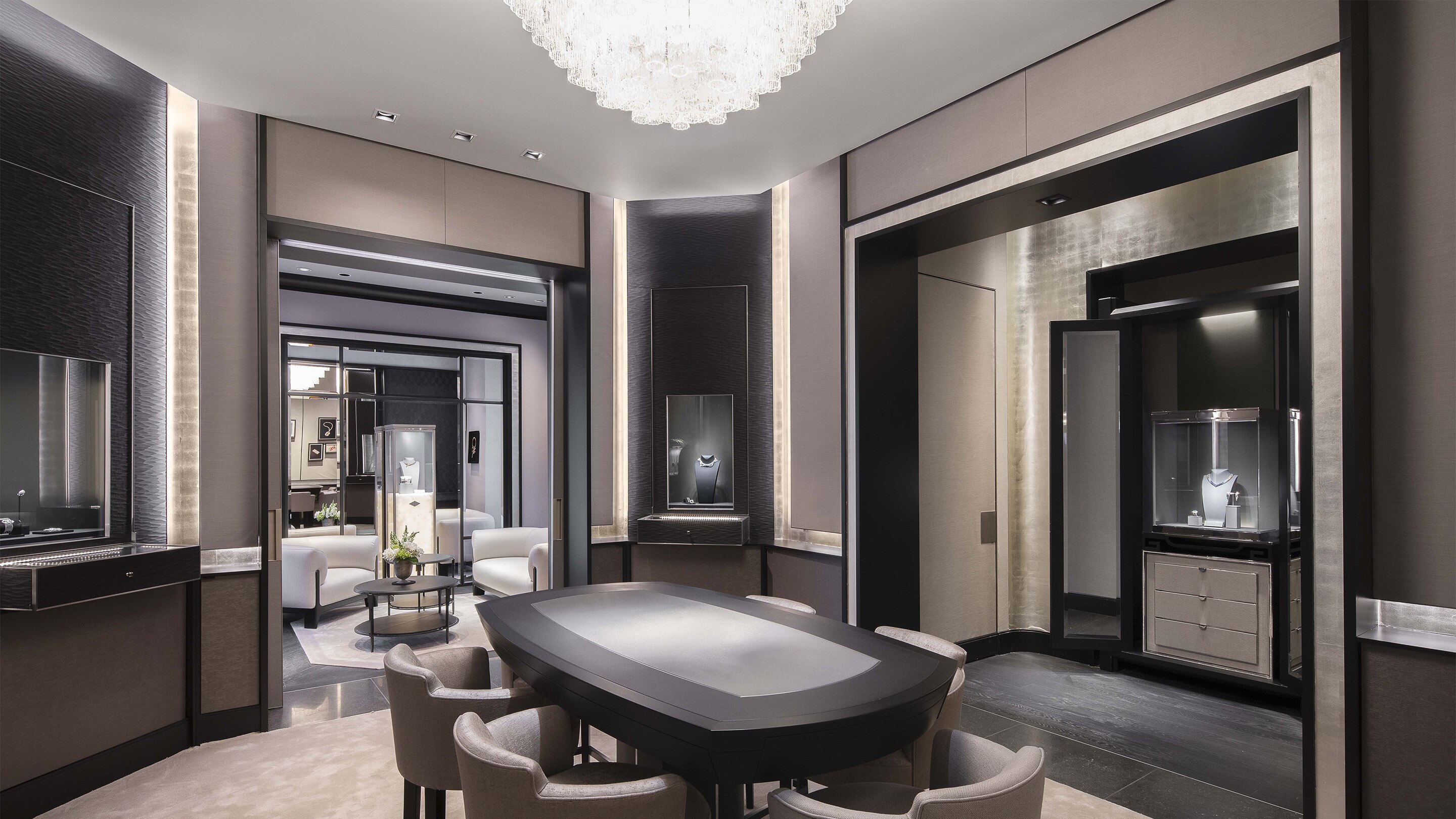 boston newbury street boutique present 1906 room view, Van Cleef & Arpels
