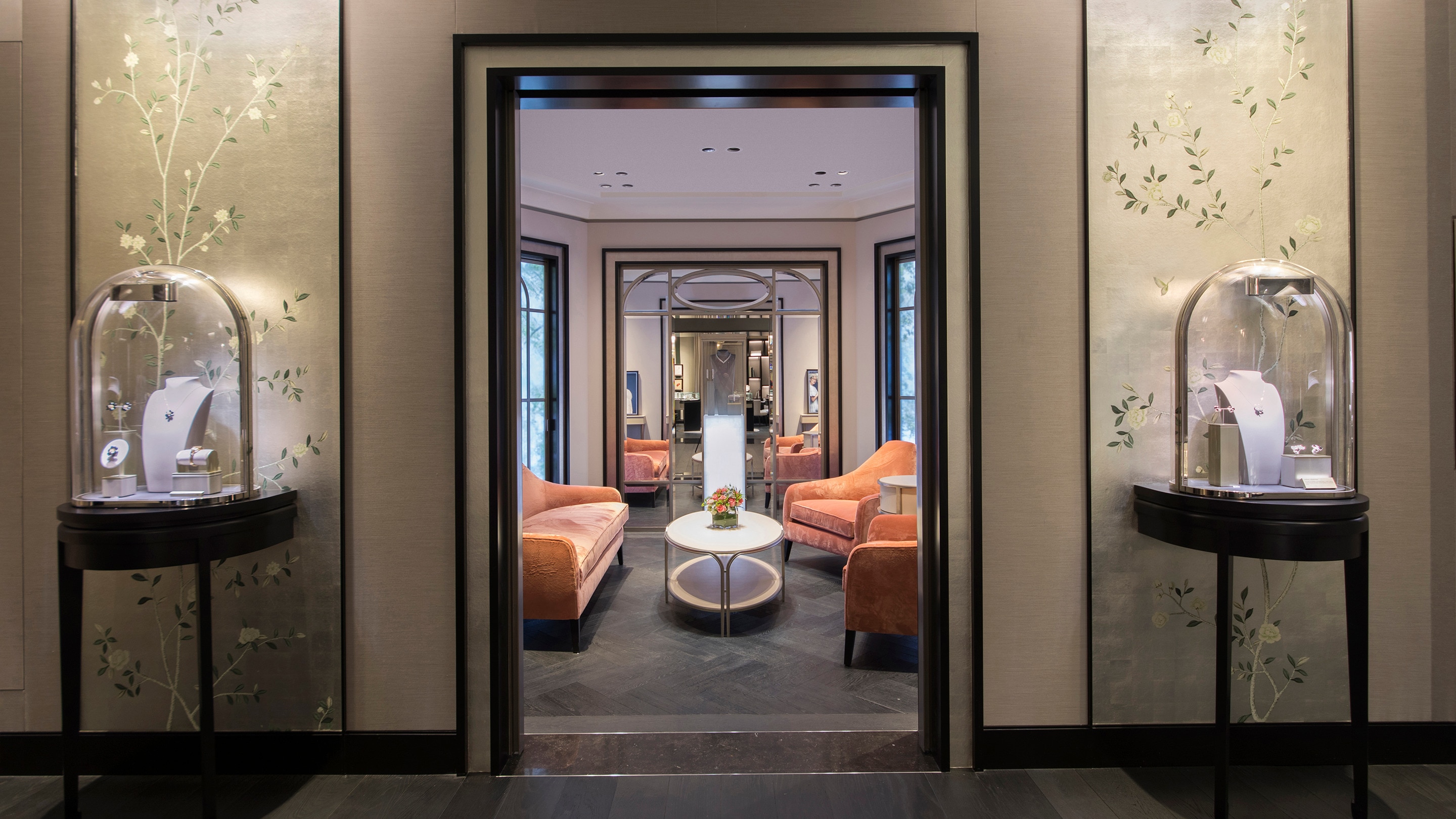 singapore ngee ann city boutique present living room view, Van Cleef & Arpels