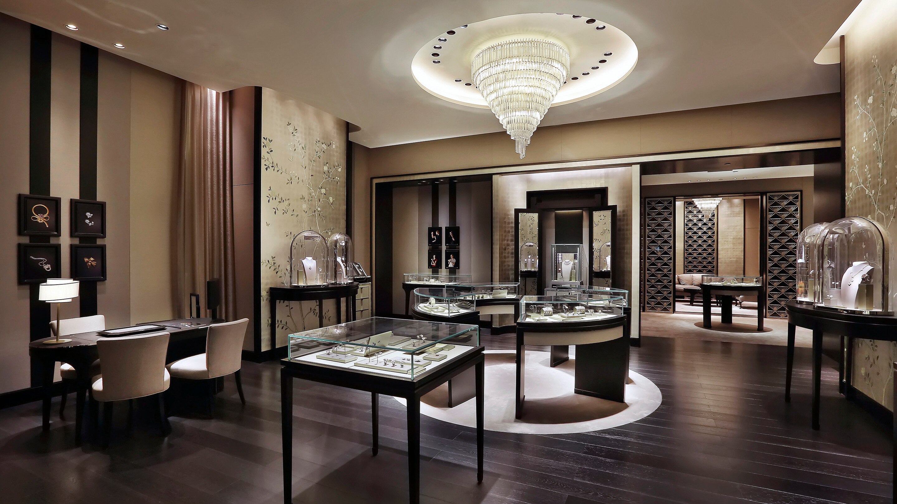 singapore ion orchard boutique present interior view, Van Cleef & Arpels