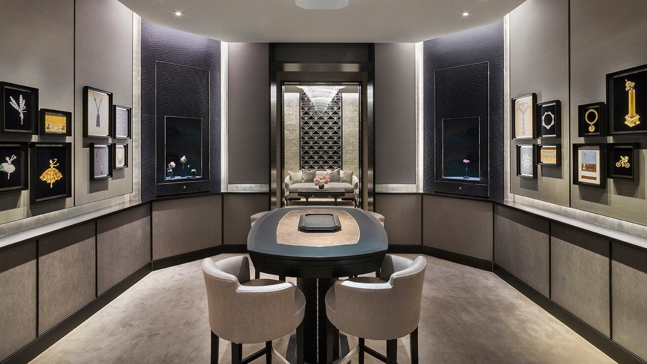 sydney castlereagh street +extension boutique present 1906 room view, Van Cleef & Arpels