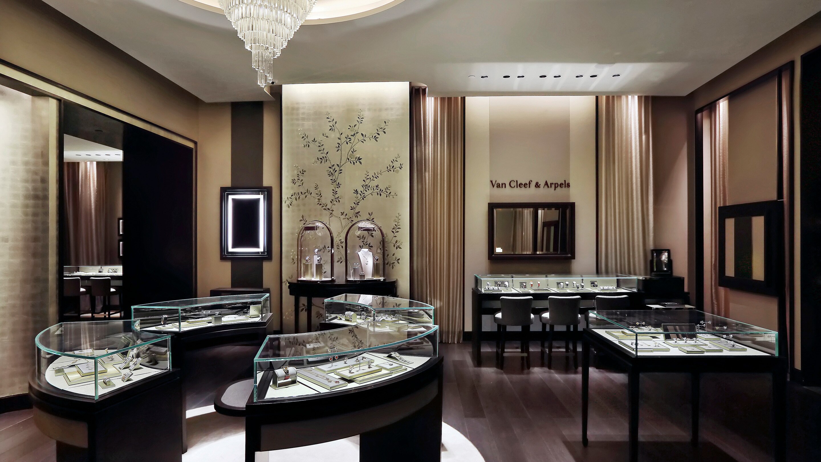 singapore ion orchard boutique present living rooms view, Van Cleef & Arpels