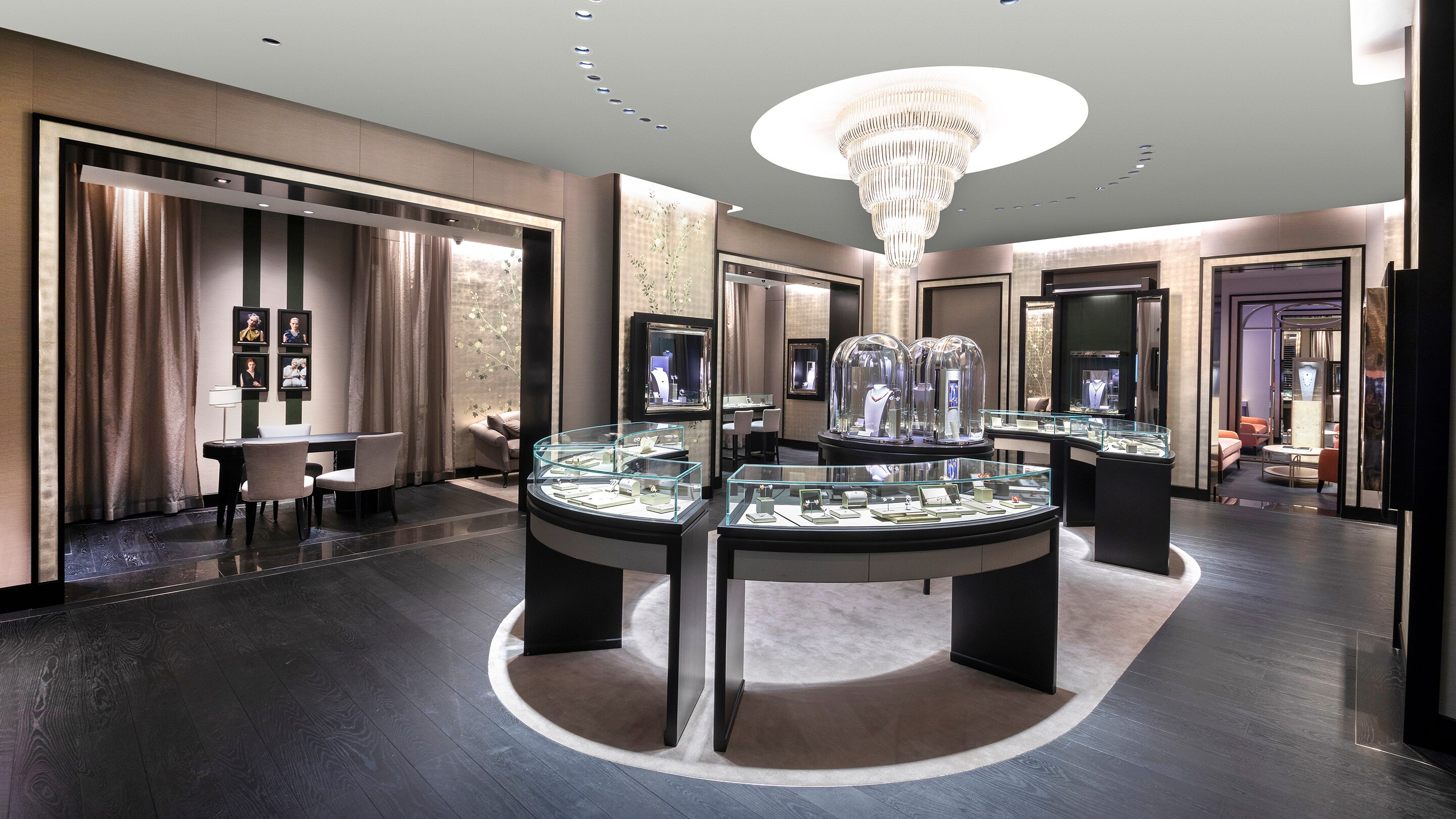 melbourne chadstone boutique present main area view, Van Cleef & Arpels