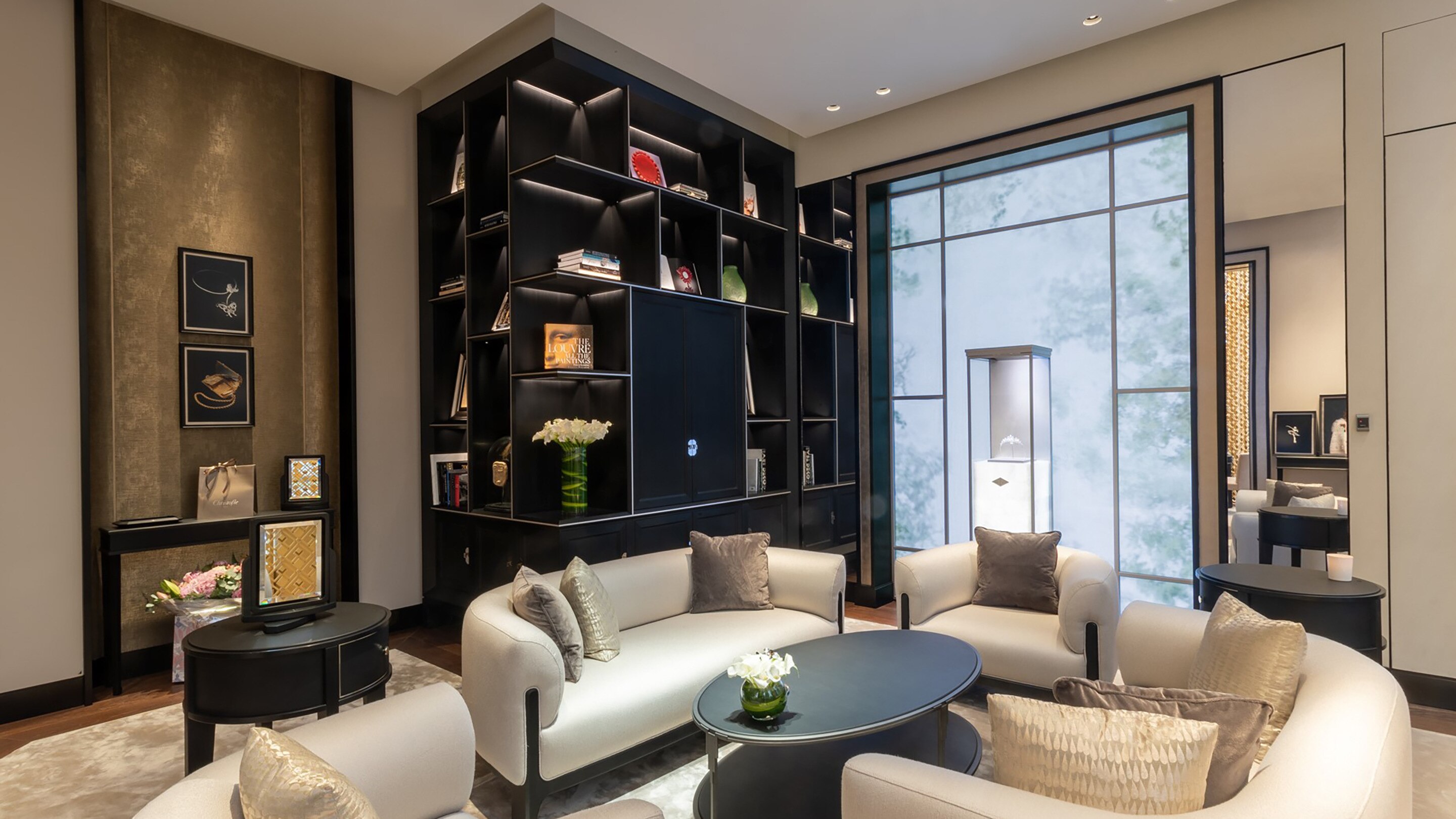 dubai opera boutique present living rooms view, Van Cleef & Arpels