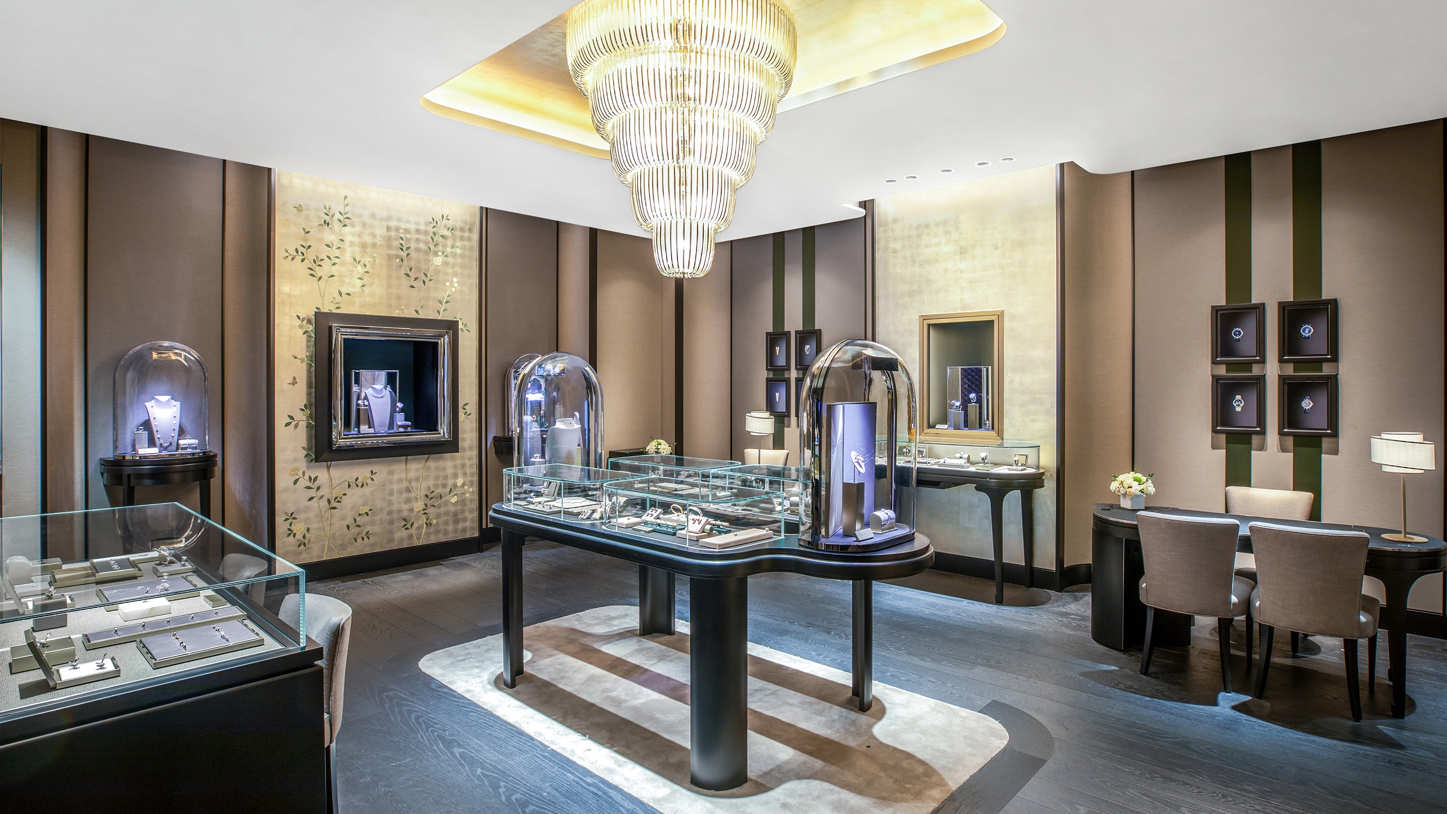 hangzhou tower boutique present interior view