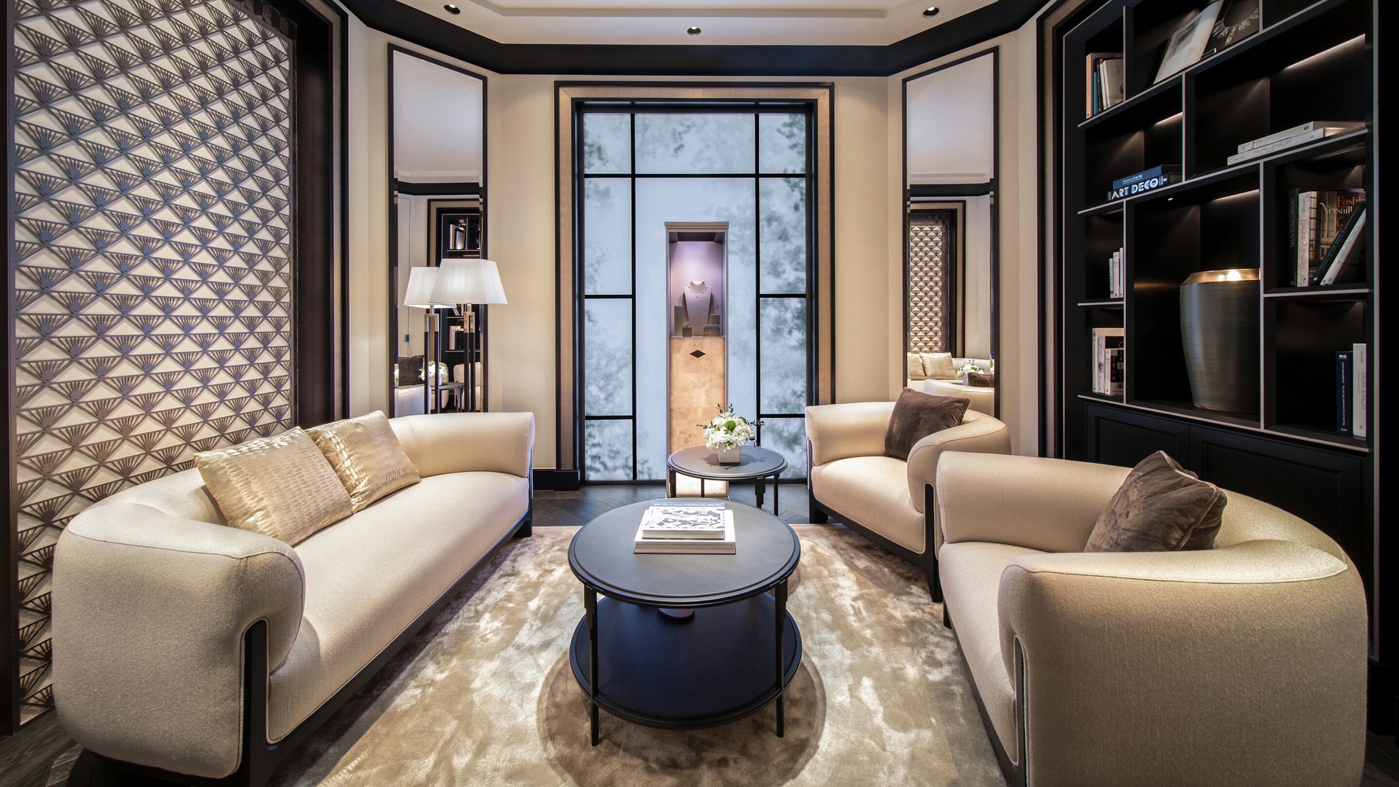 hangzhou tower boutique present interior view