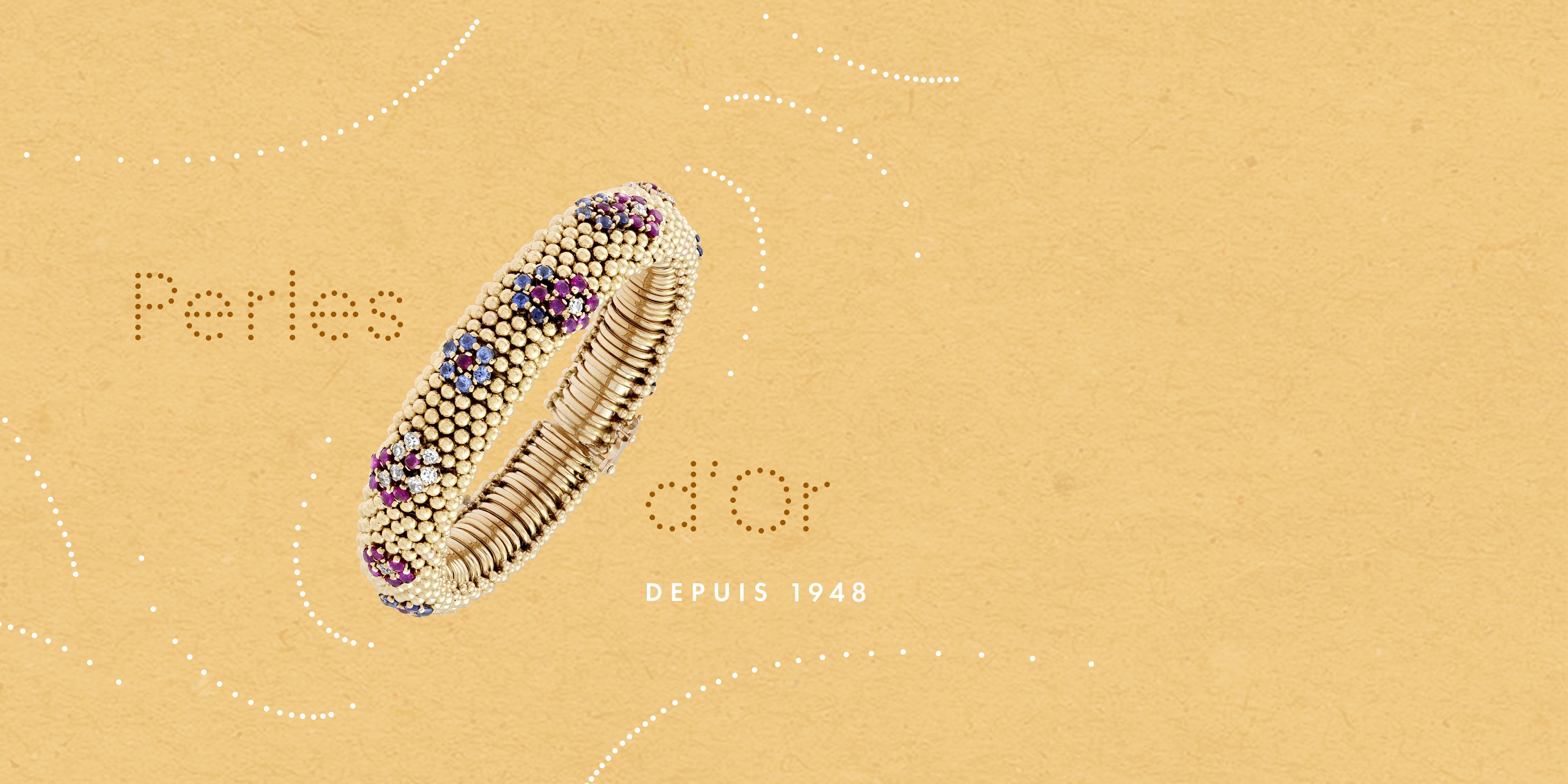 Perles d'or, Galerie du Patrimoine, Van Cleef & Arpels.