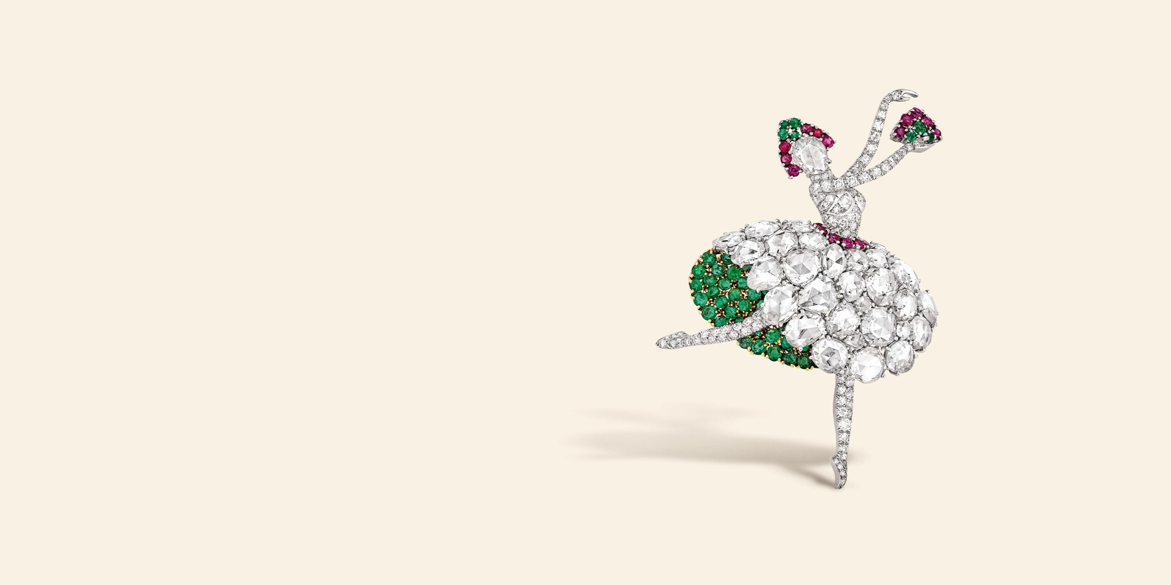 Dancer clip, 1941. The Van Cleef & Arpels collection.