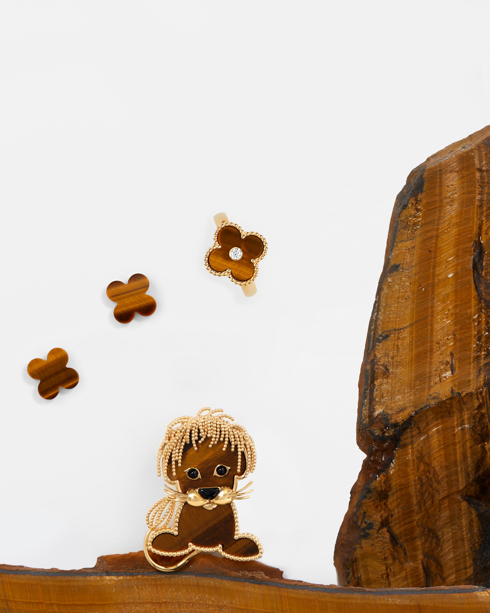 虎眼石,Van Cleef & Arpels梵克雅宝。