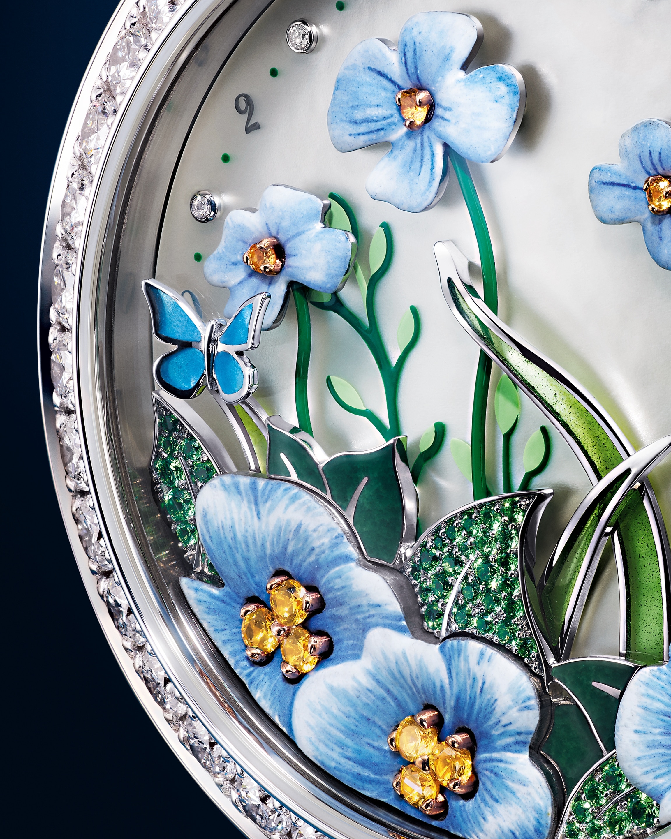 Lady Arpels Brise d’Été watch. Poetic Complications® collection. Van Cleef & Arpels.