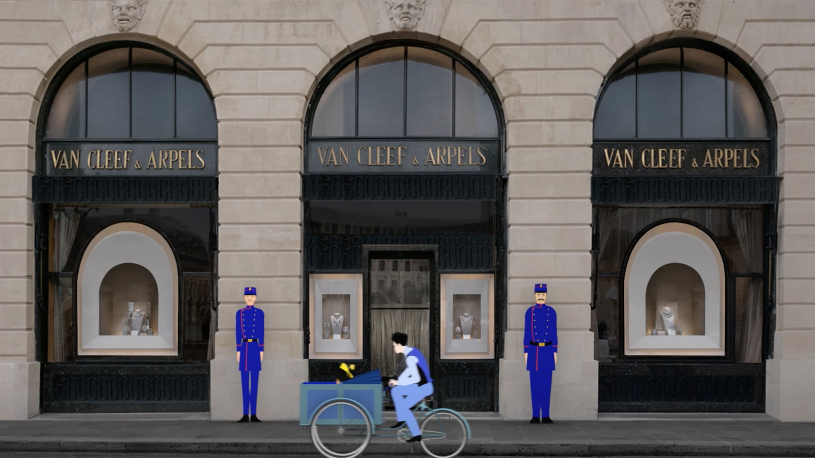 映画、『ディリリとパリの時間旅行』、ミッシェル・オスロ、2018年、ヴァン クリーフ＆アーペル