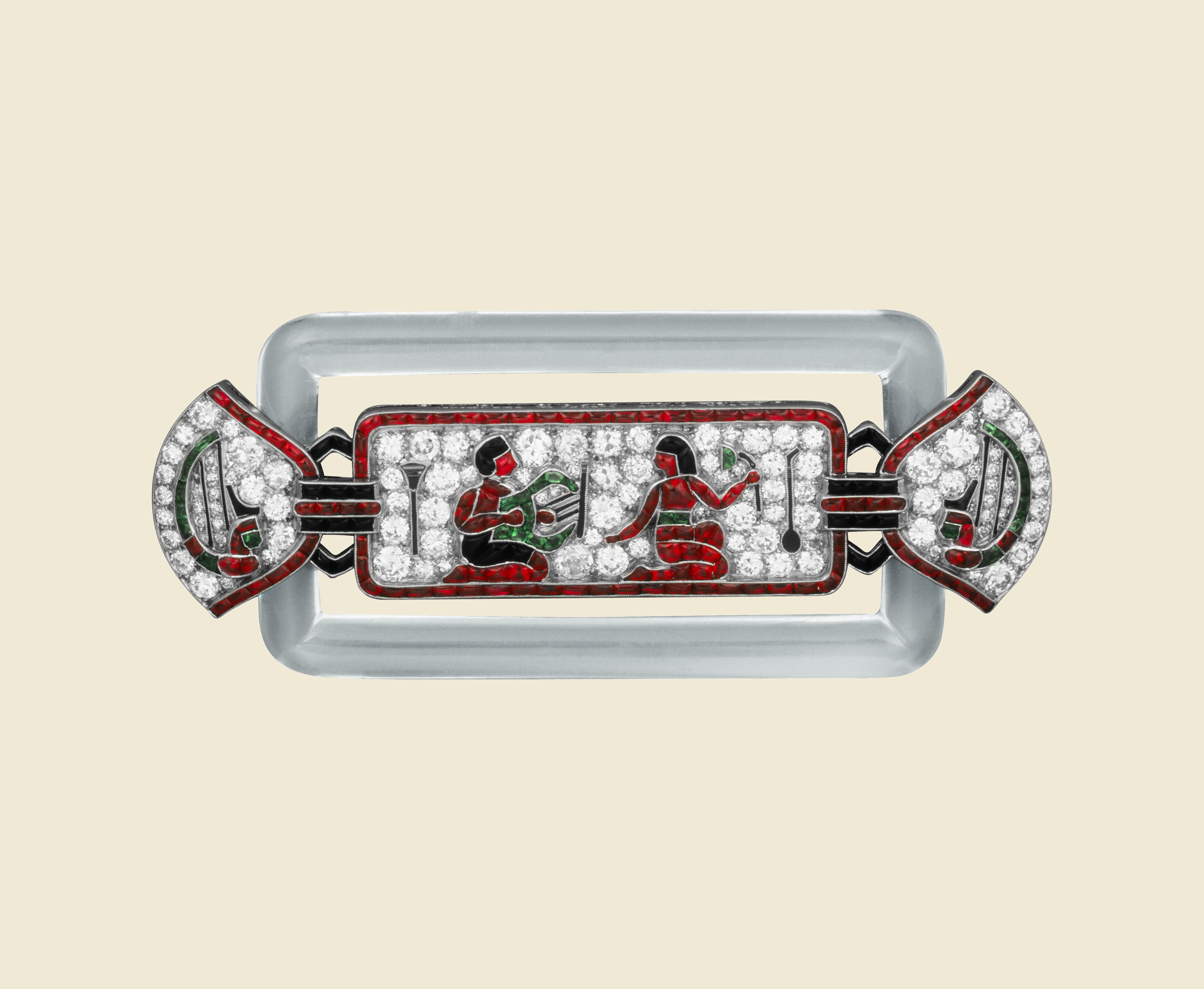 Egyptian clip 1924, Van Cleef & Arpels' Collection