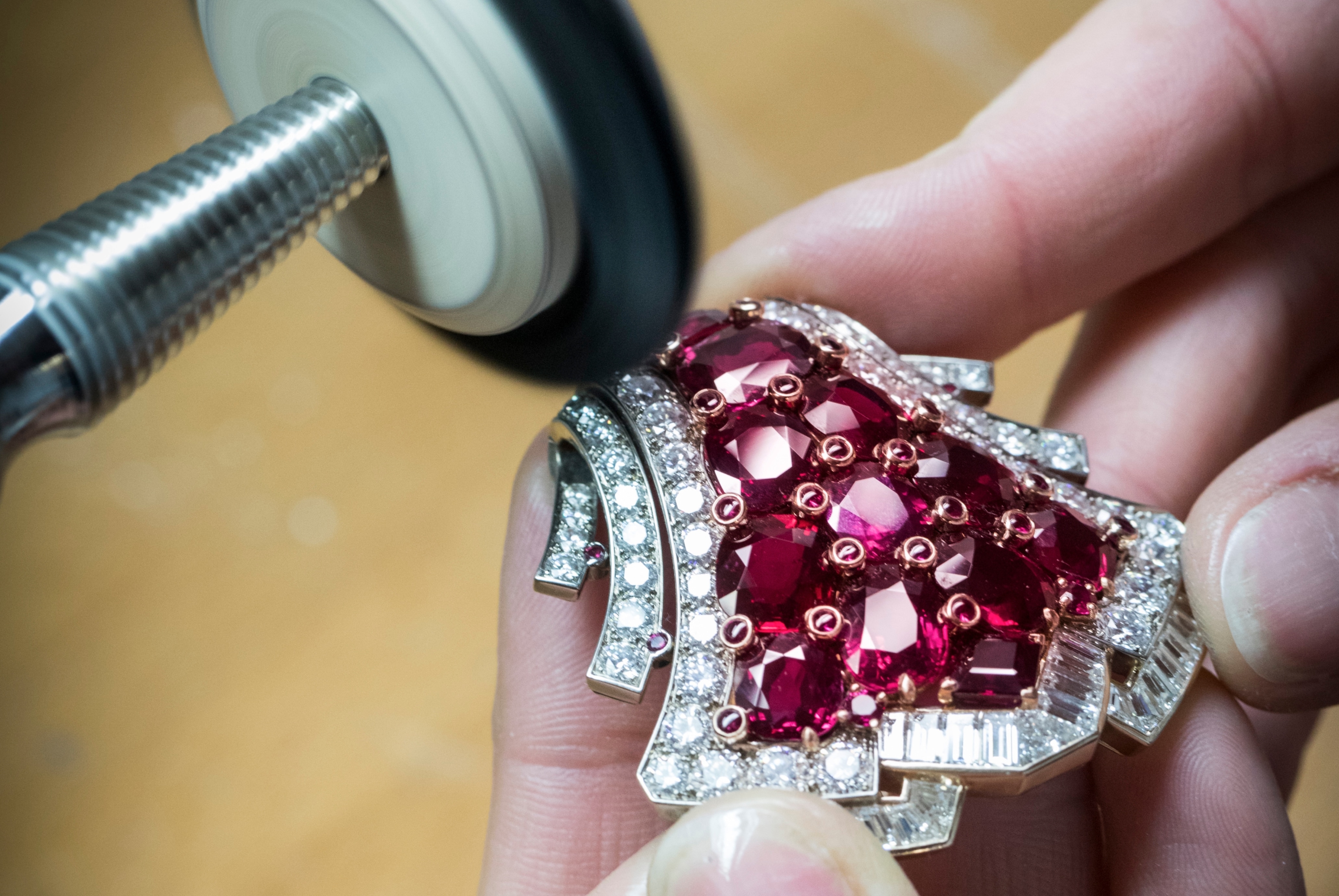 Macklowe Gallery  Van Cleef & Arpels Contemporary Ruby and