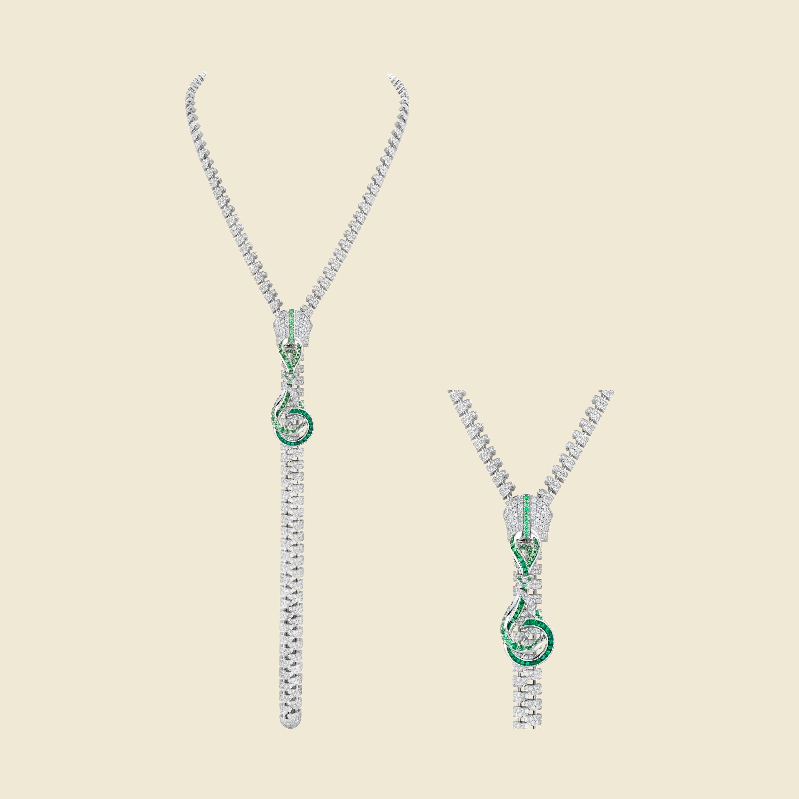 Van Cleef and Arpels Zipper Necklace – Joseph Saidian & Sons