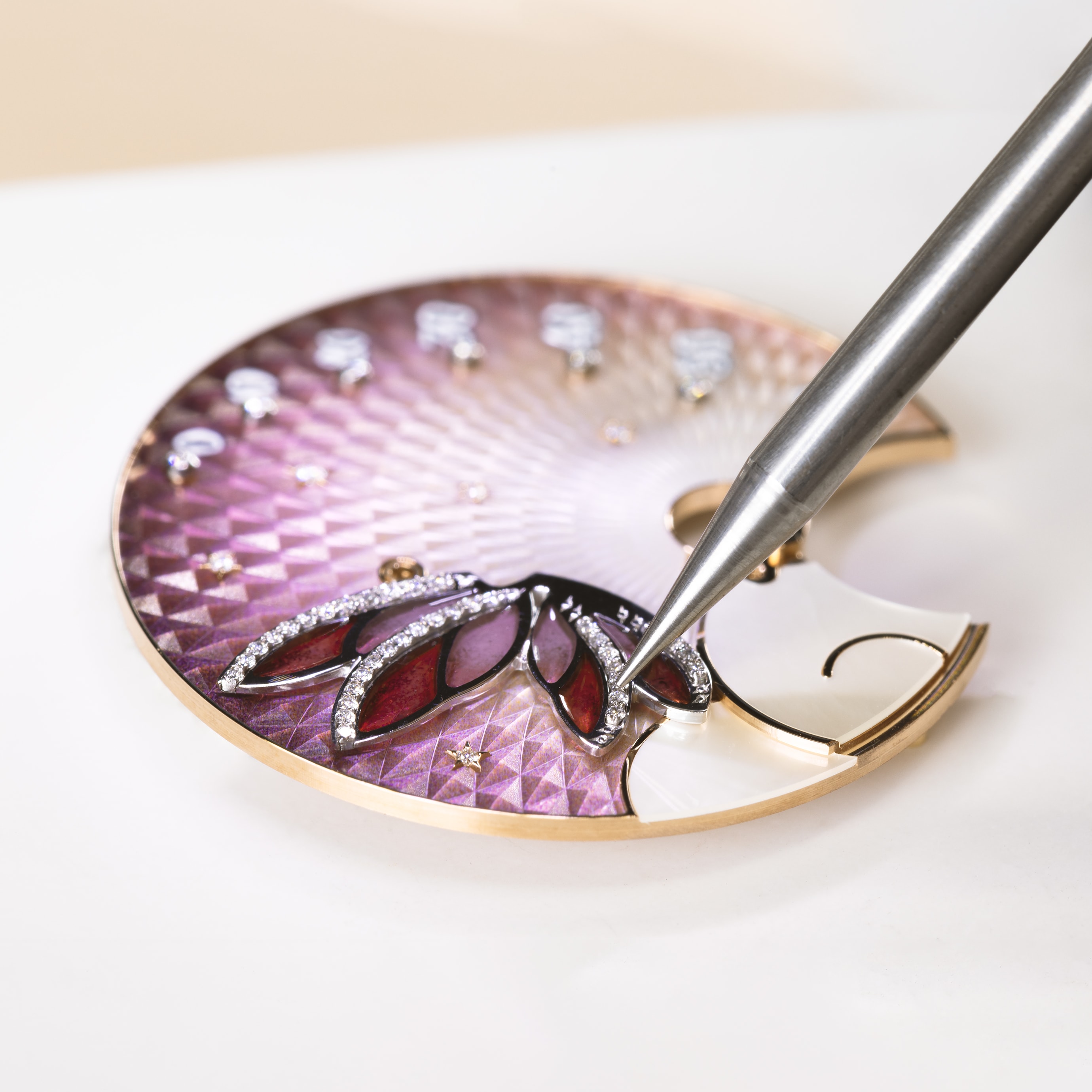 Lady Féerie Or Rose watch, Poetic Complications Collection, Van Cleef & Arpels.