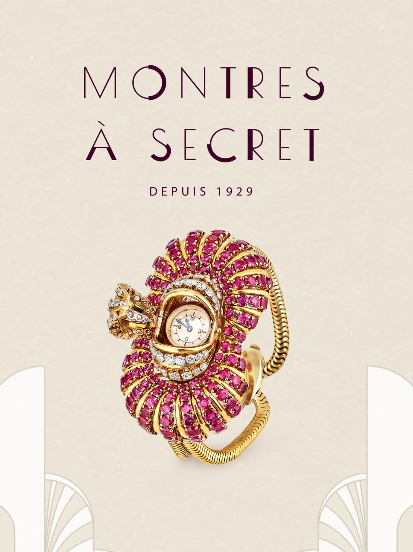 Galerie du Patrimoine Montres à Secret
