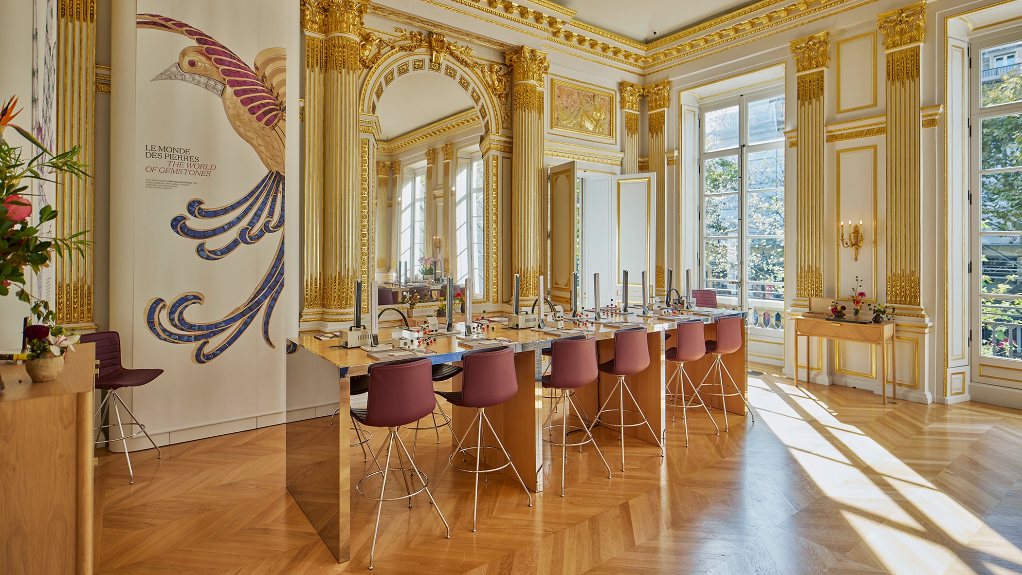 L'École des Arts Joailliers avec le soutien de Van Cleef & Arpels.