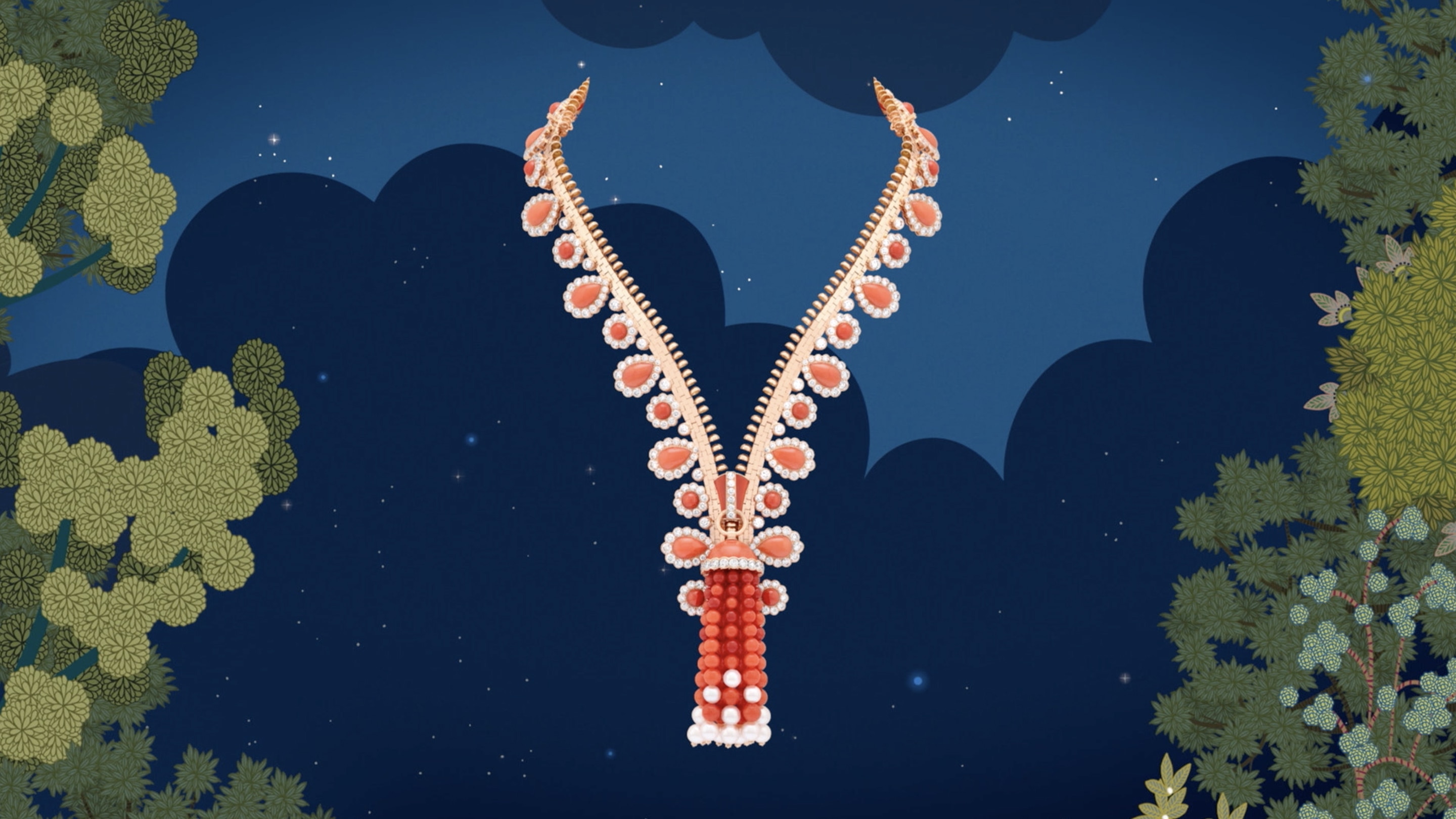 Charlotte Gastaut decoration in Hong-Kong, Van Cleef & Arpels