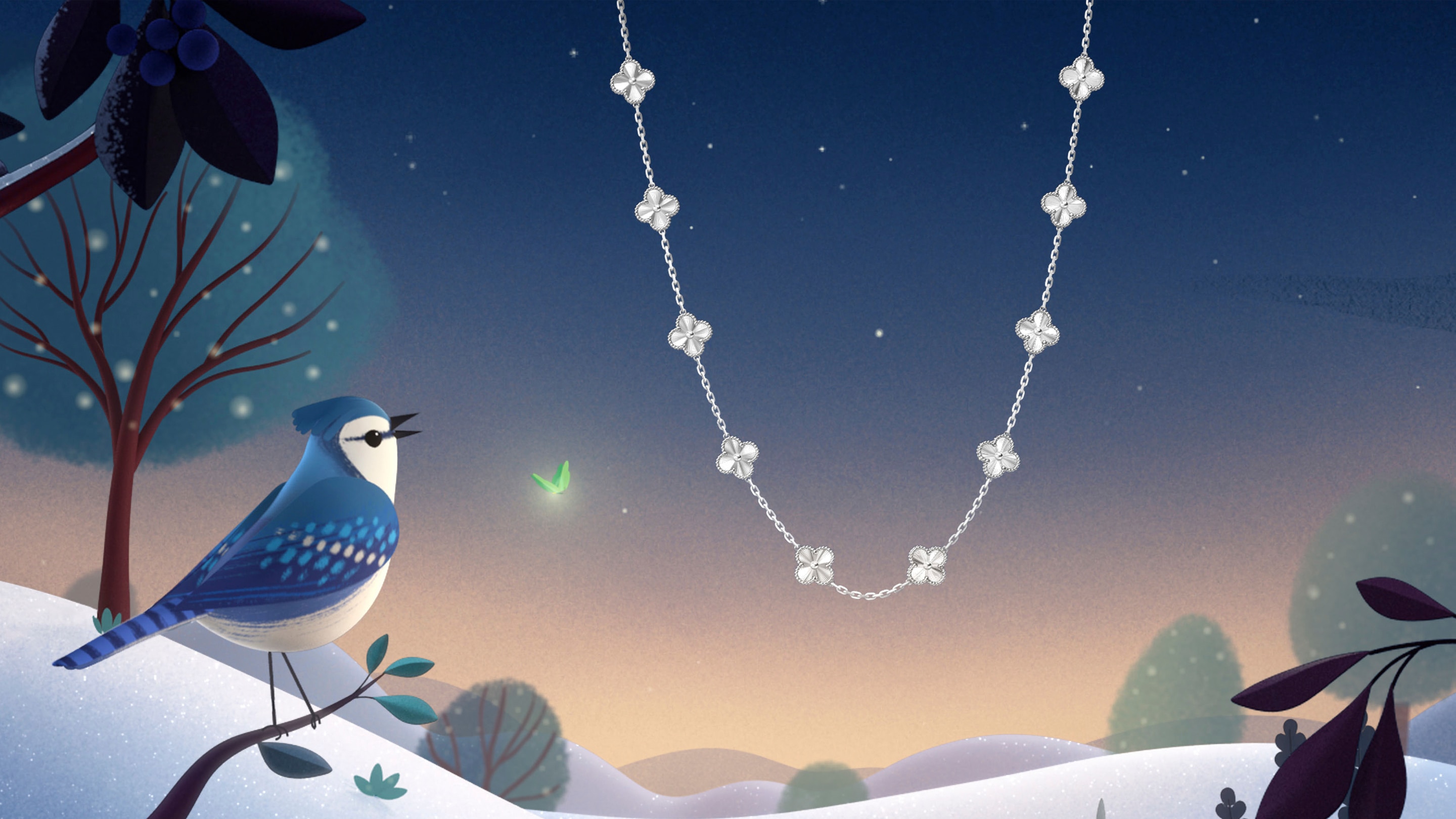 The maison celebrates the Alhambra collection at Central Embassy in Bangkok, Van Cleef & Arpels