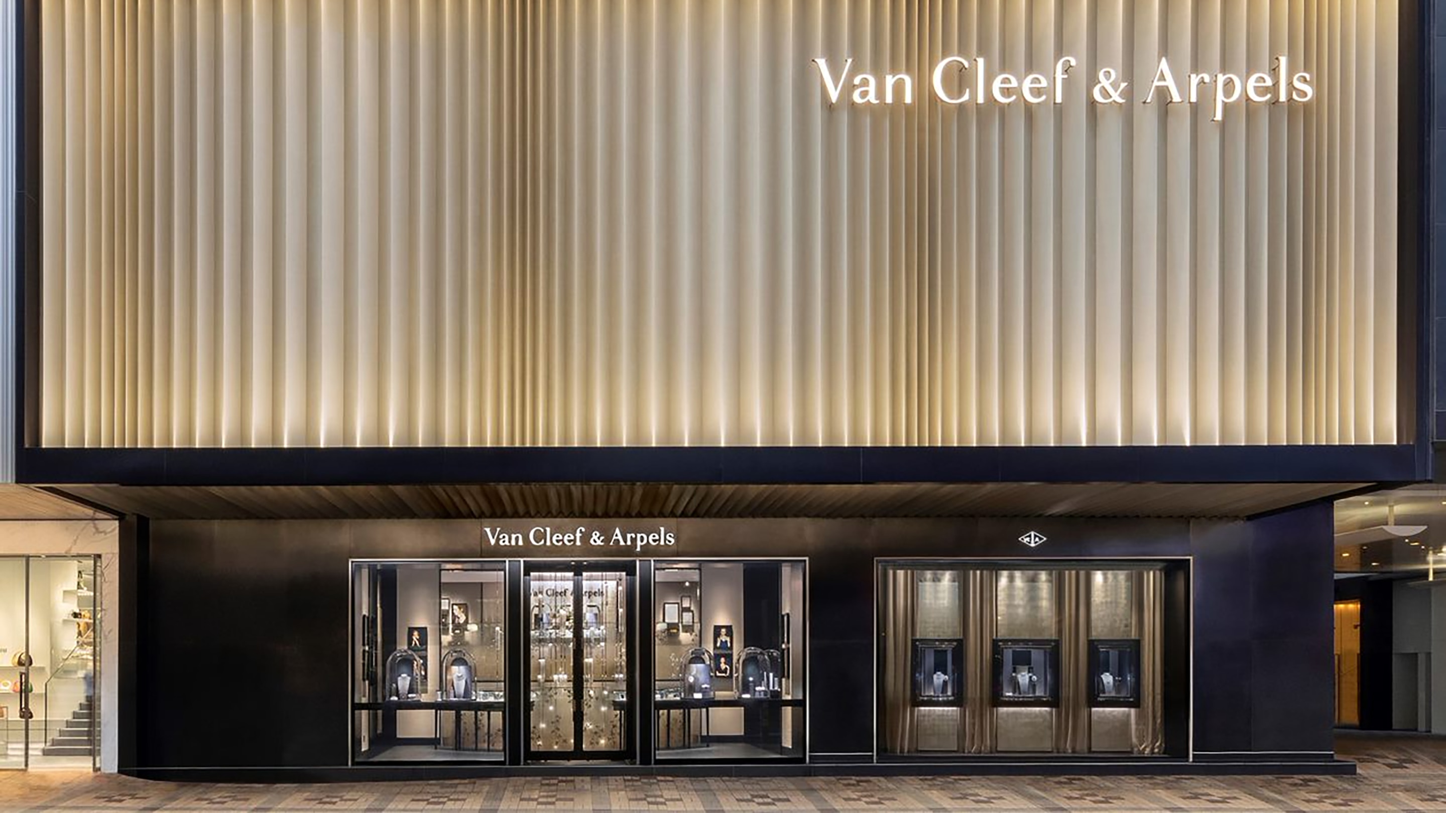 Van Cleef & Arpels opens the door of a new boutique in Canton Road, Hong Kong