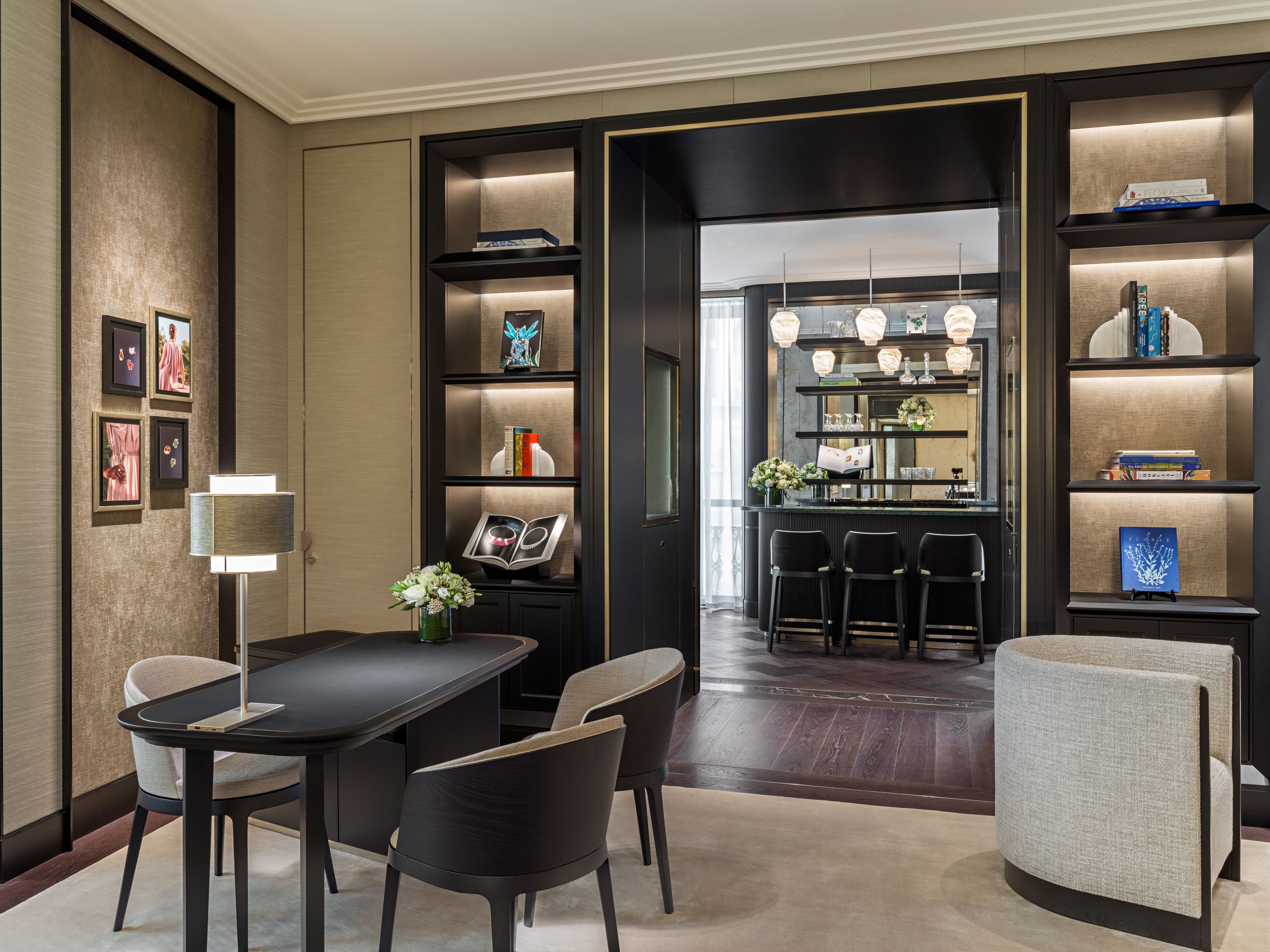 Van Cleef & Arpels unveils its first boutique in Florence, Italy.