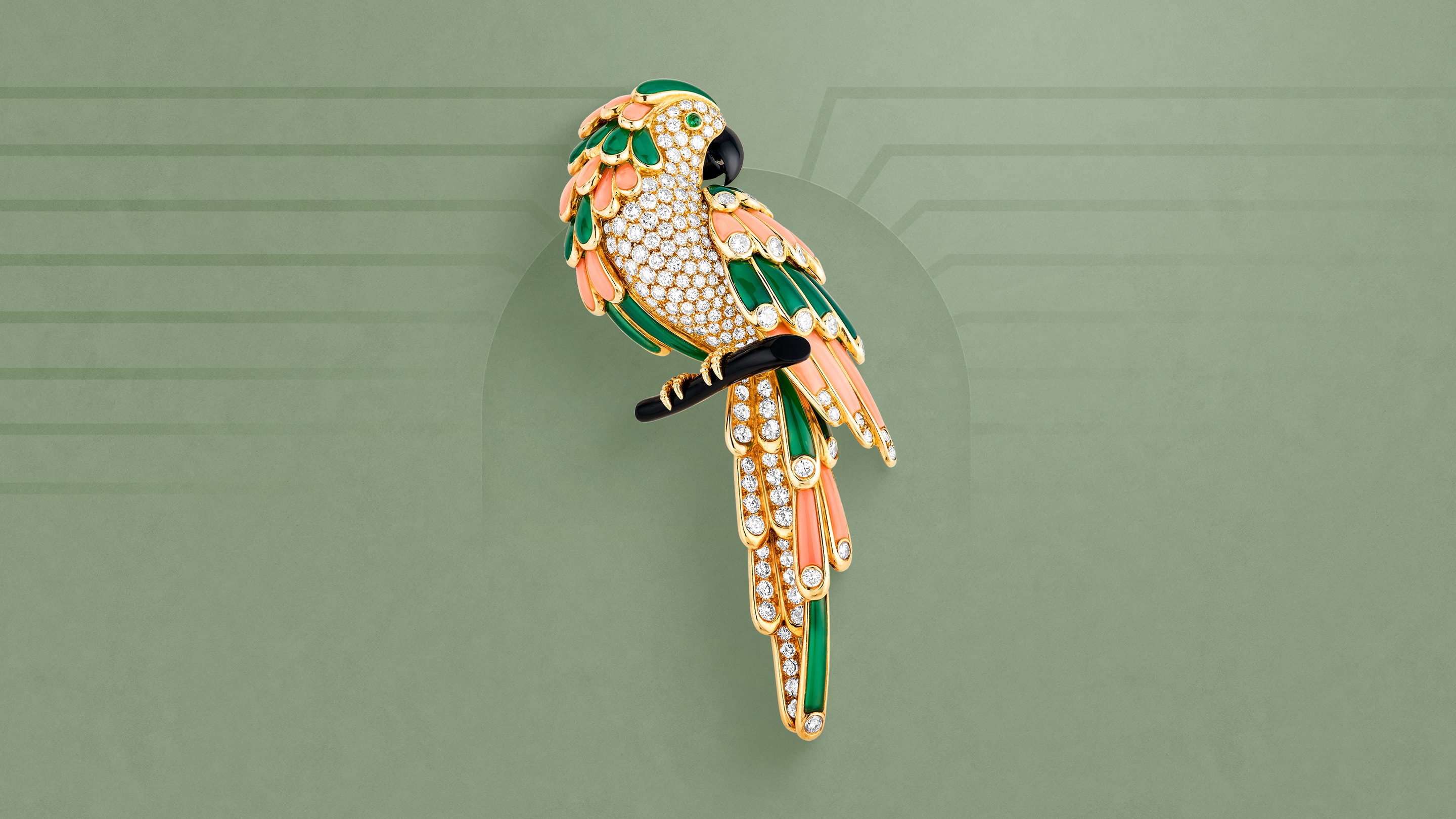 "An Ode to Nature by Van Cleef & Arpels" exhibition, at 20, place Vendôme in Paris.