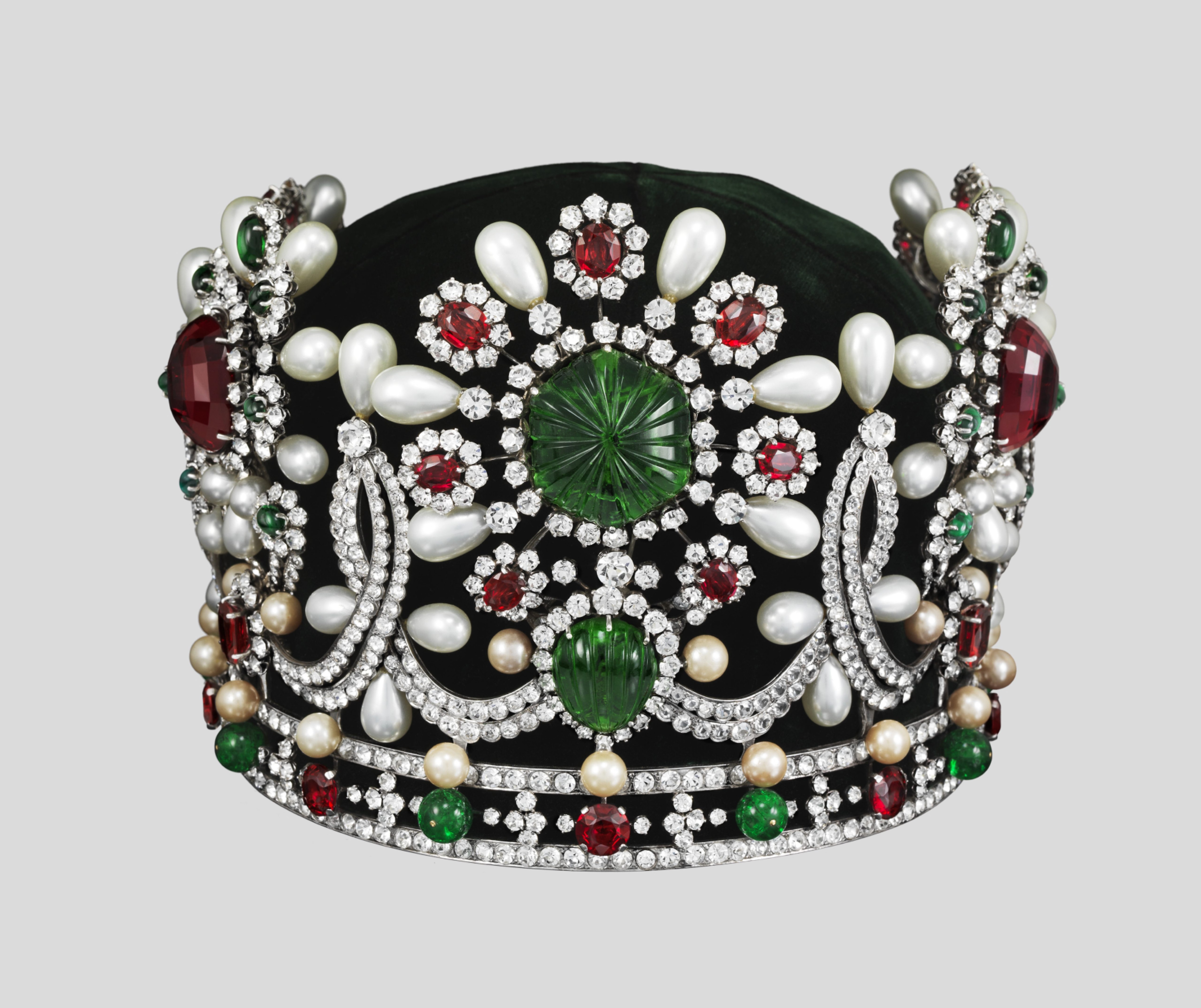 Imperial Highness Farah Pahlavi's coronation tiara of Iran, 1967 Van Cleef & Arpels