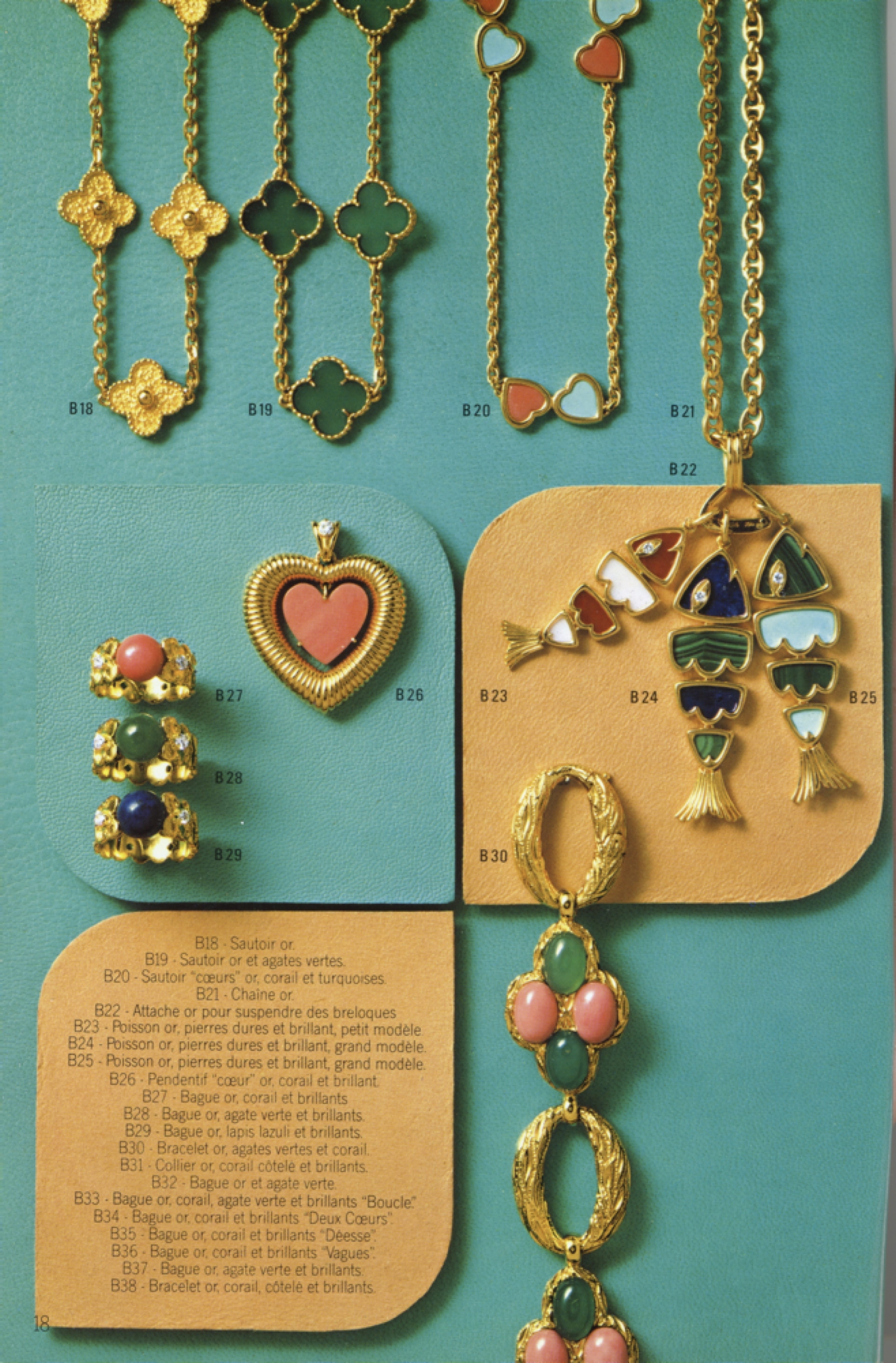 Alhambra collection inspired by the four-leaf clover.
