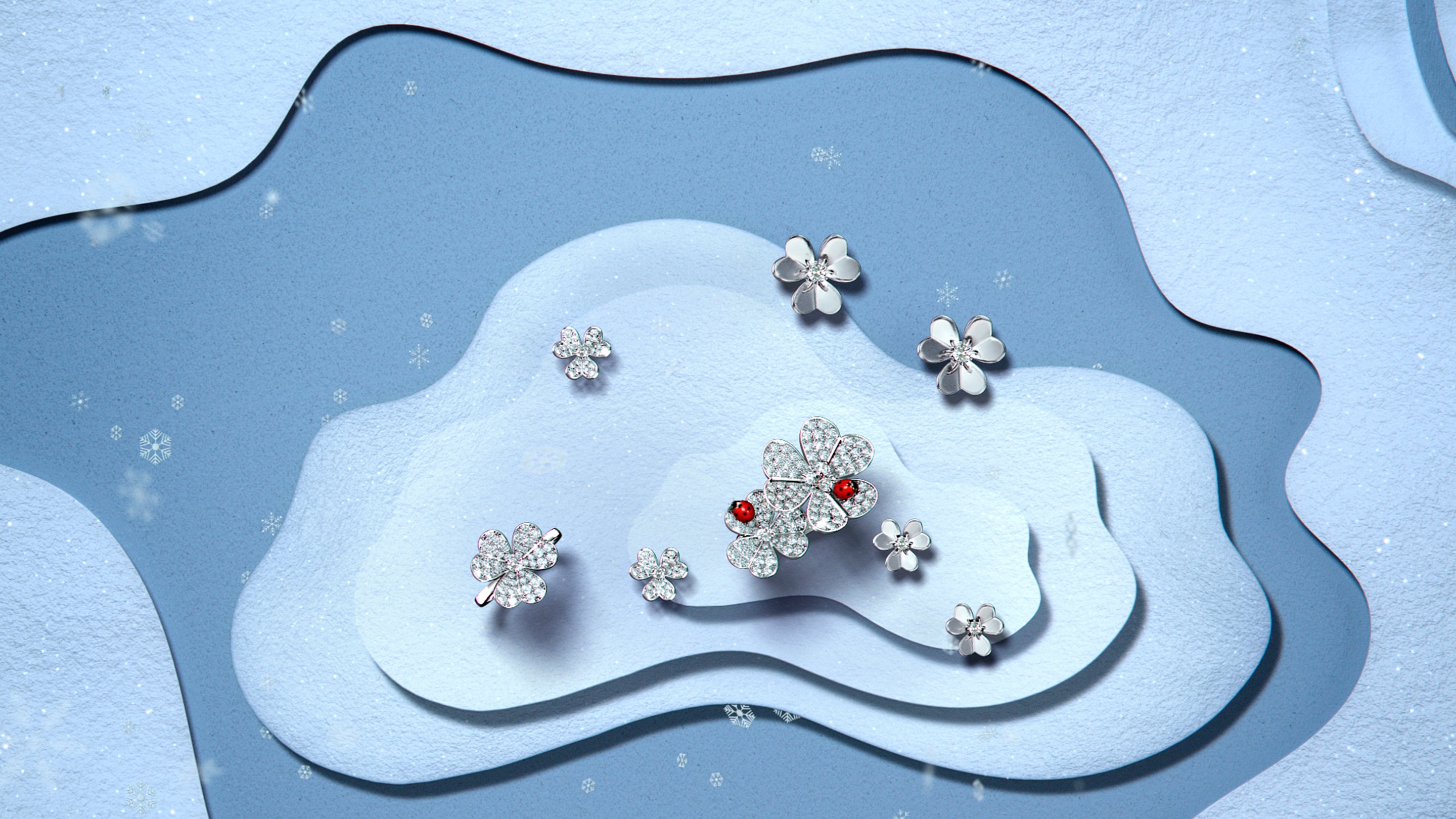 Diamond Breeze - Winter Flowers