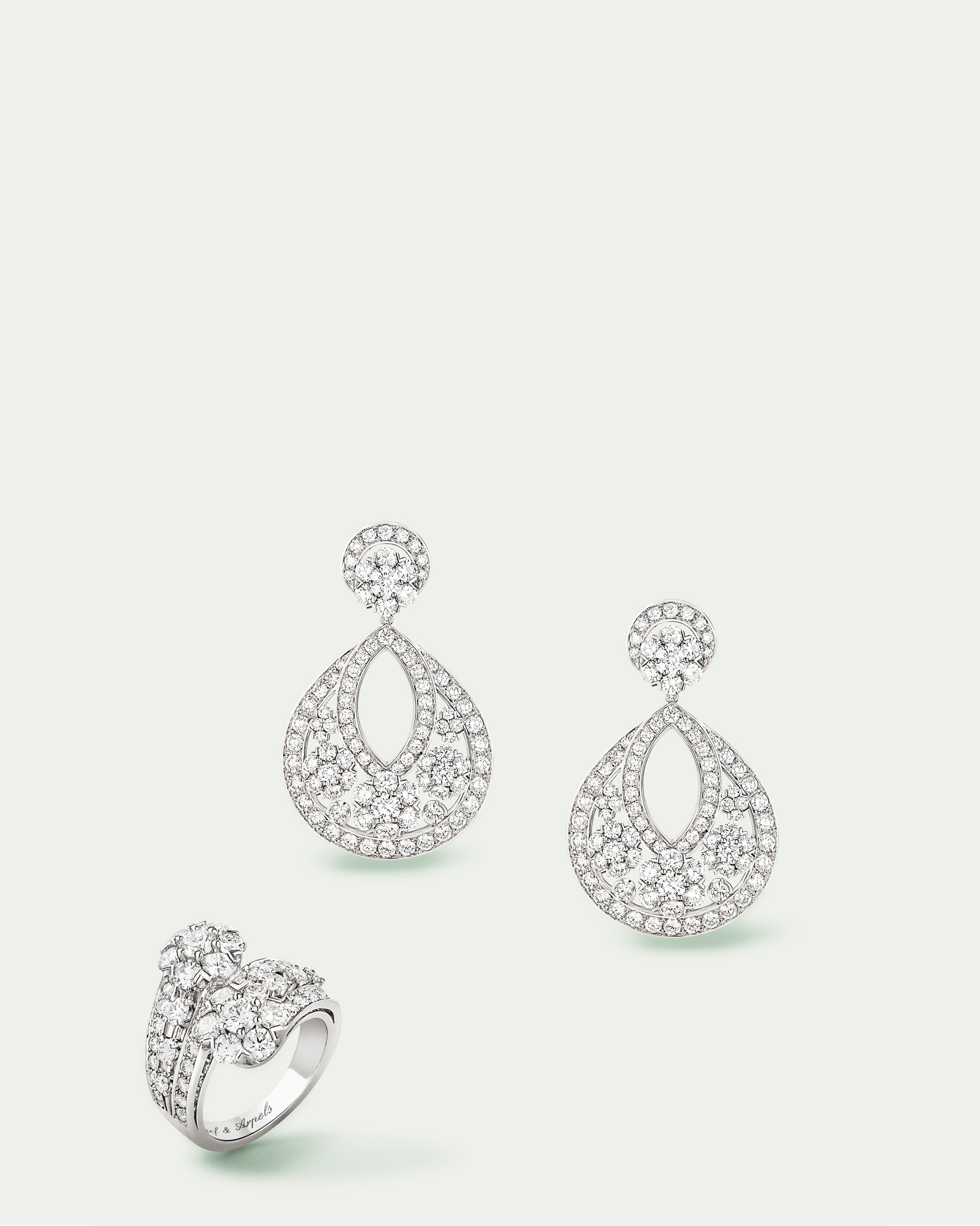 Conjuntos de diamantes, Van Cleef & Arpels.
