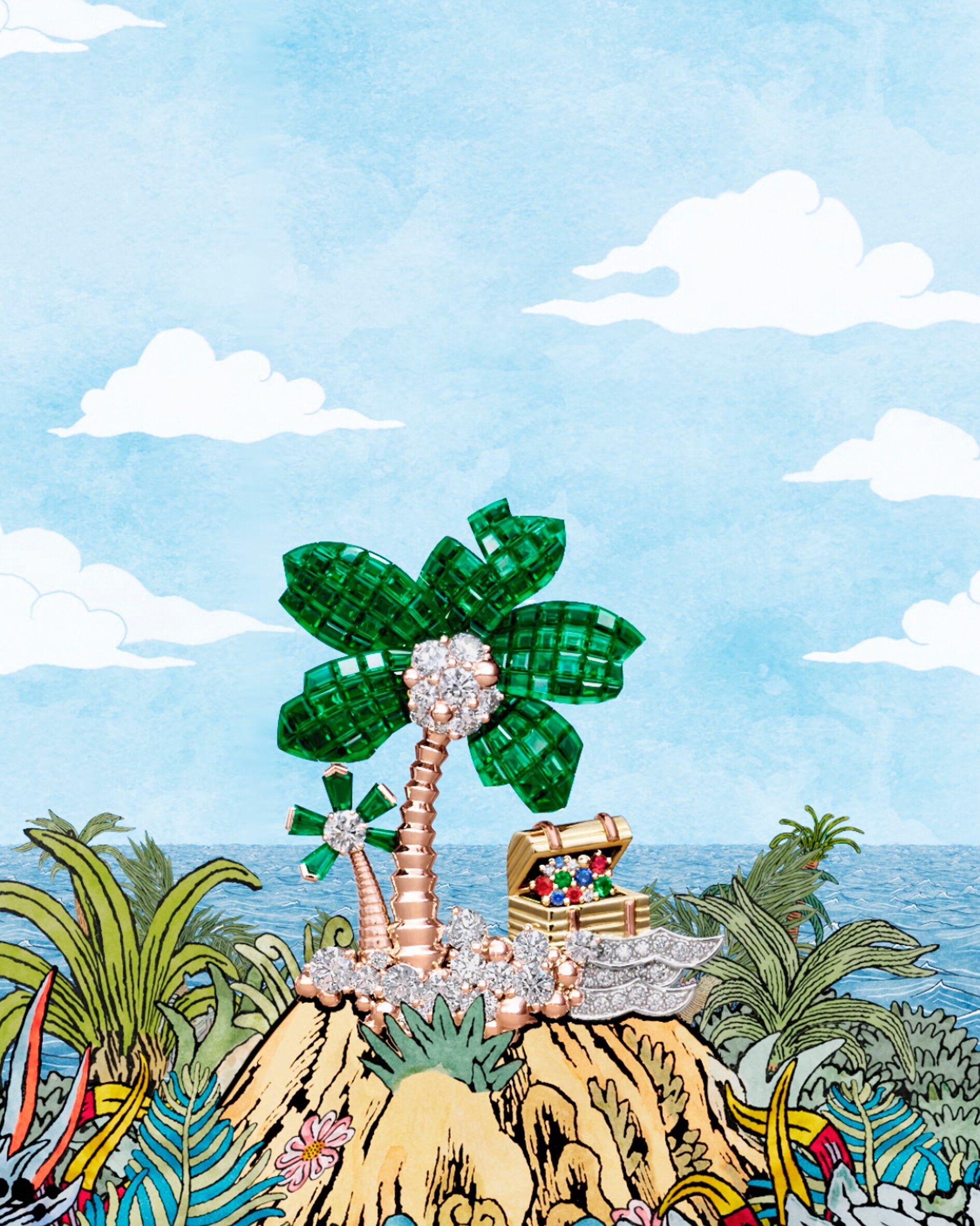 La isla del tesoro revisitada por Van Cleef & Arpels